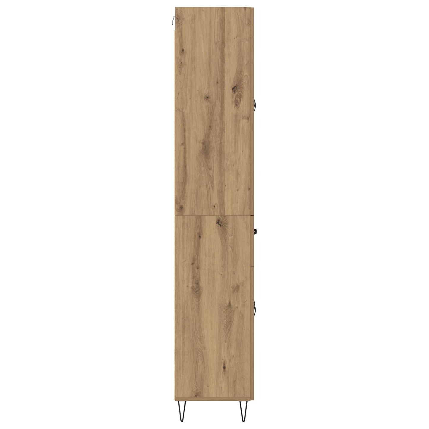 Highboard 2 pcs Artisan Oak 69.5 x 34 x 180 cm Engineered Wood