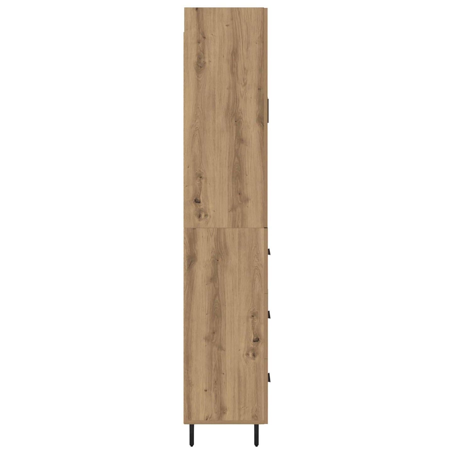Highboard 2 pcs Artisan Oak 69.5 x 34 x 180 cm Engineered Wood