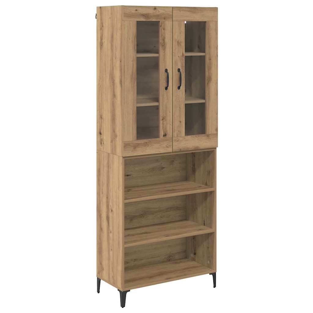 Highboard Artisan Oak 69.5 x 34 x 180 cm Engineered Wood