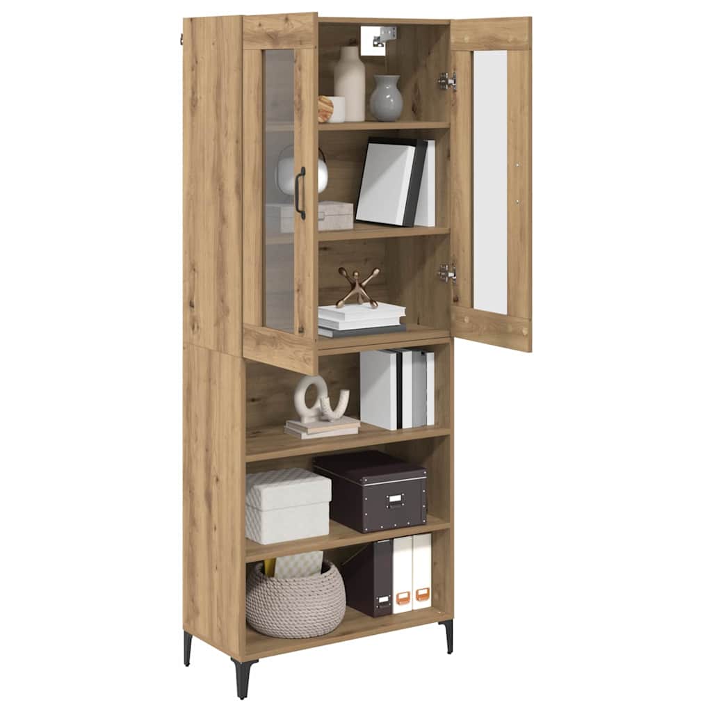 Highboard Artisan Oak 69.5 x 34 x 180 cm Engineered Wood