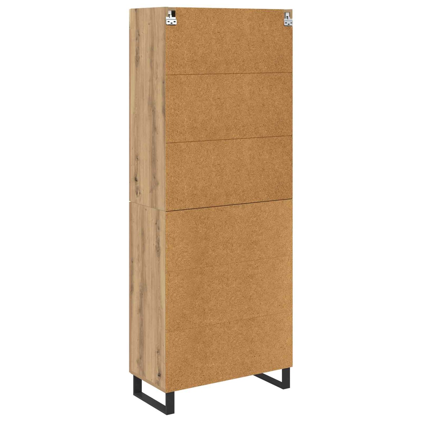 Highboard 2 pcs Artisan Oak 69.5 x 34 x 180 cm Engineered Wood