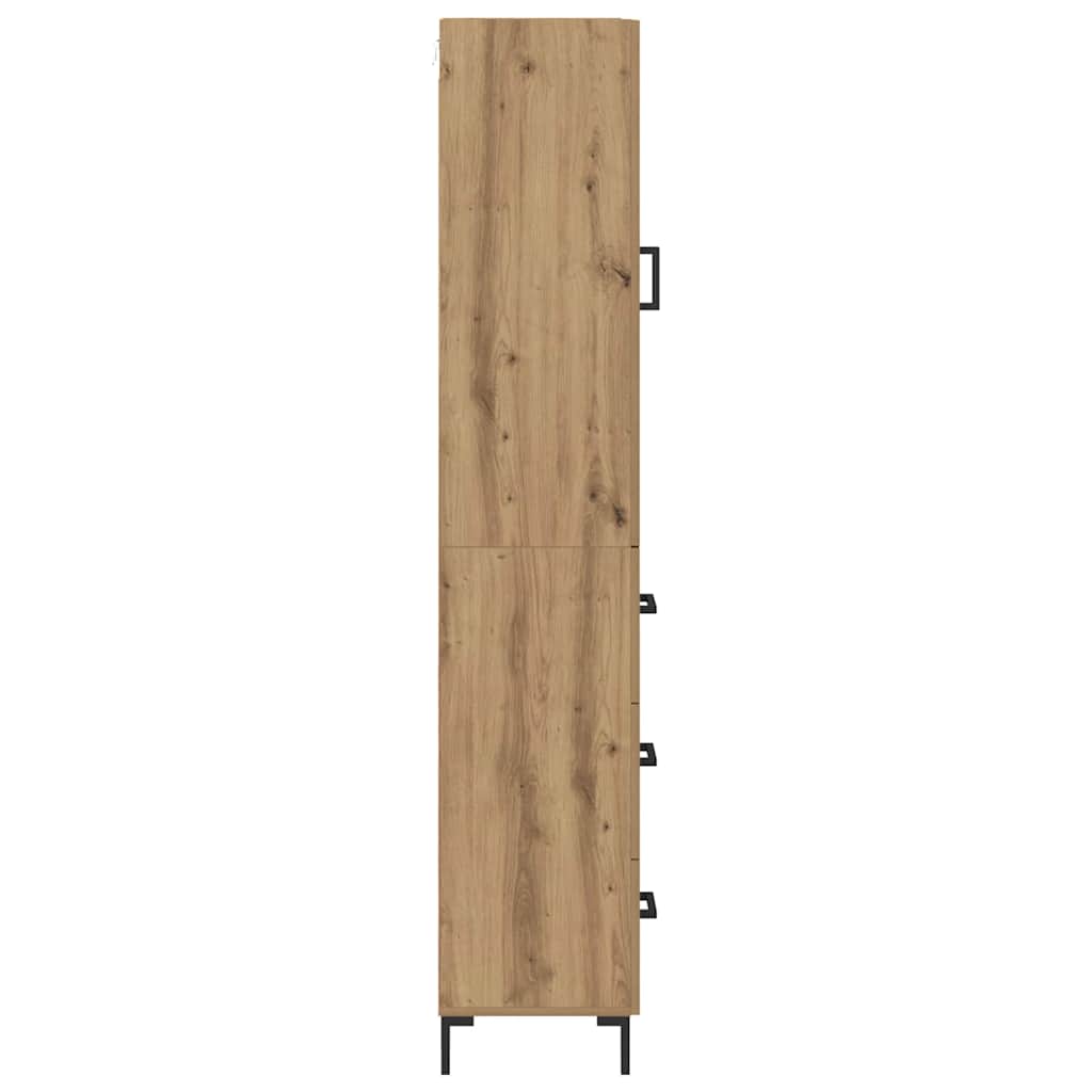 Highboard Artisan Oak 34.5 x 34 x 180 cm Engineered Wood