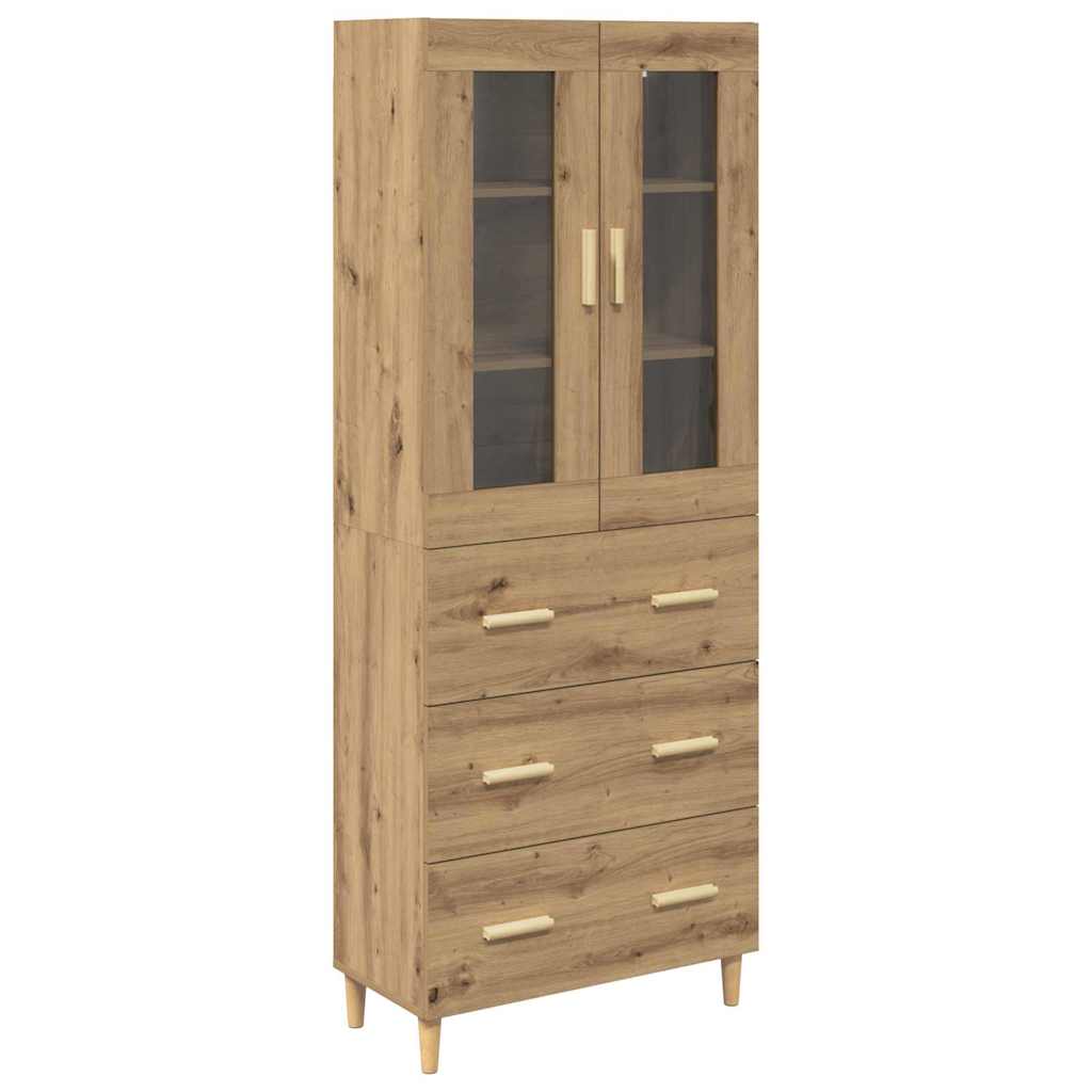 Highboard Artisan Oak 69.5 x 34 x 180 cm