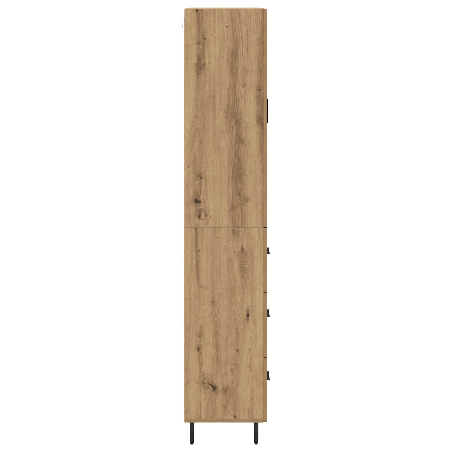 Highboard 2 pcs Artisan Oak 69.5 x 34 x 180 cm Engineered Wood