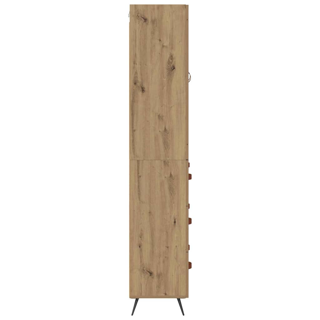 Highboard Artisan Oak 69.5 x 34 x 180 cm Engineered Wood
