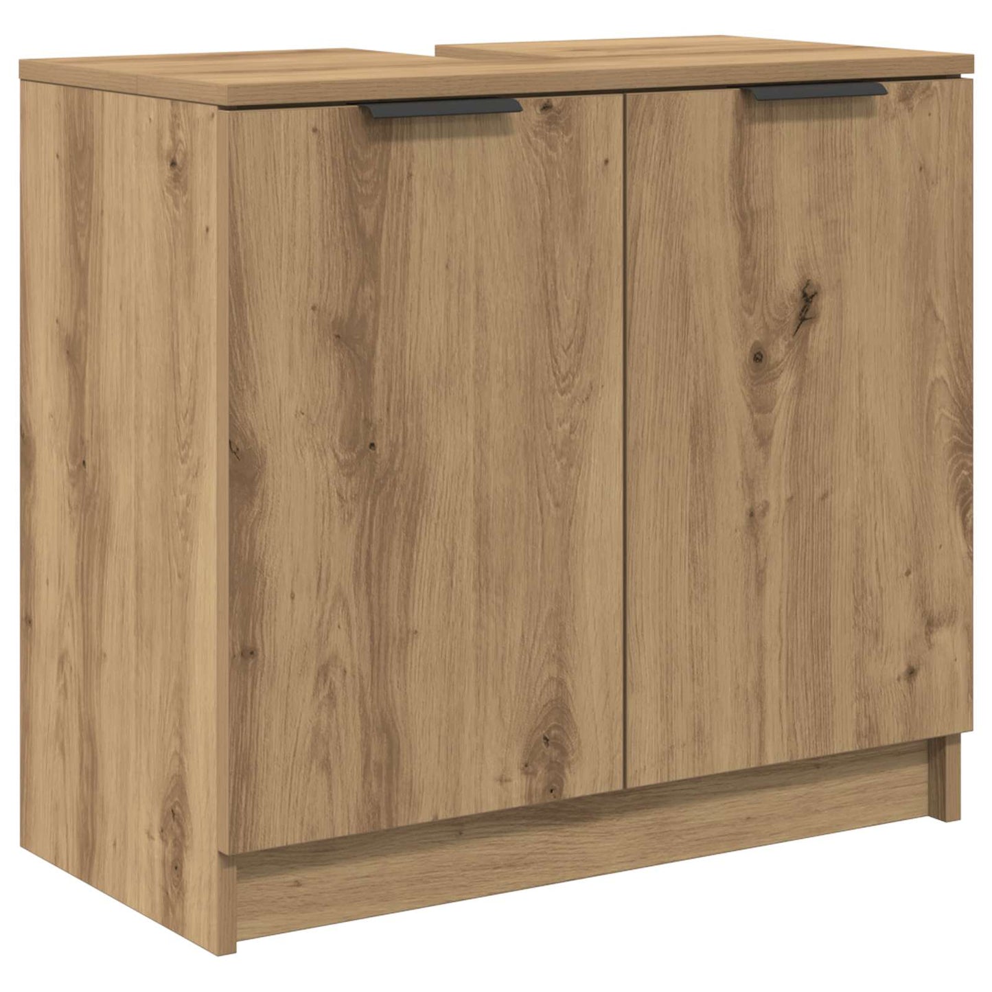 Bathroom Furniture Set 4 pcs Artisan Oak Engineered Wood