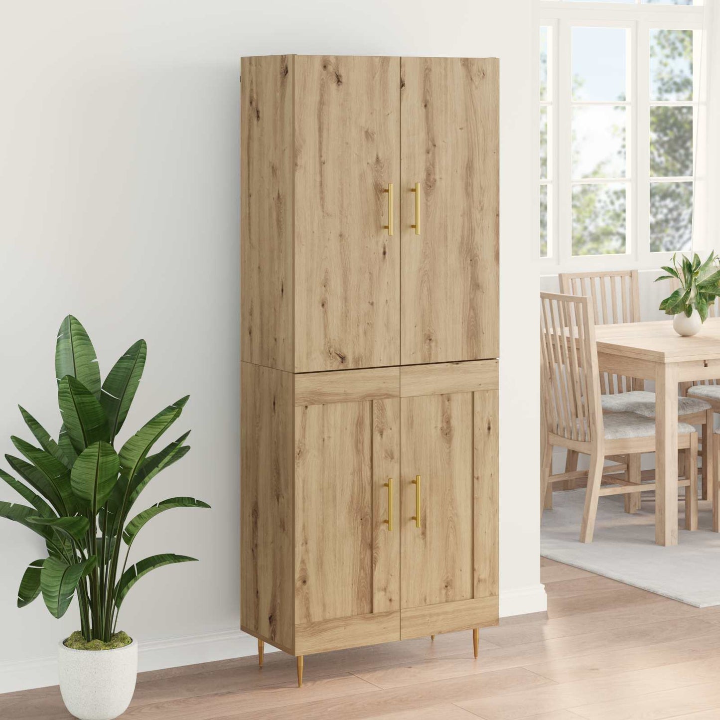 Highboard Artisan Oak 69.5 x 34 x 180 cm Engineered Wood