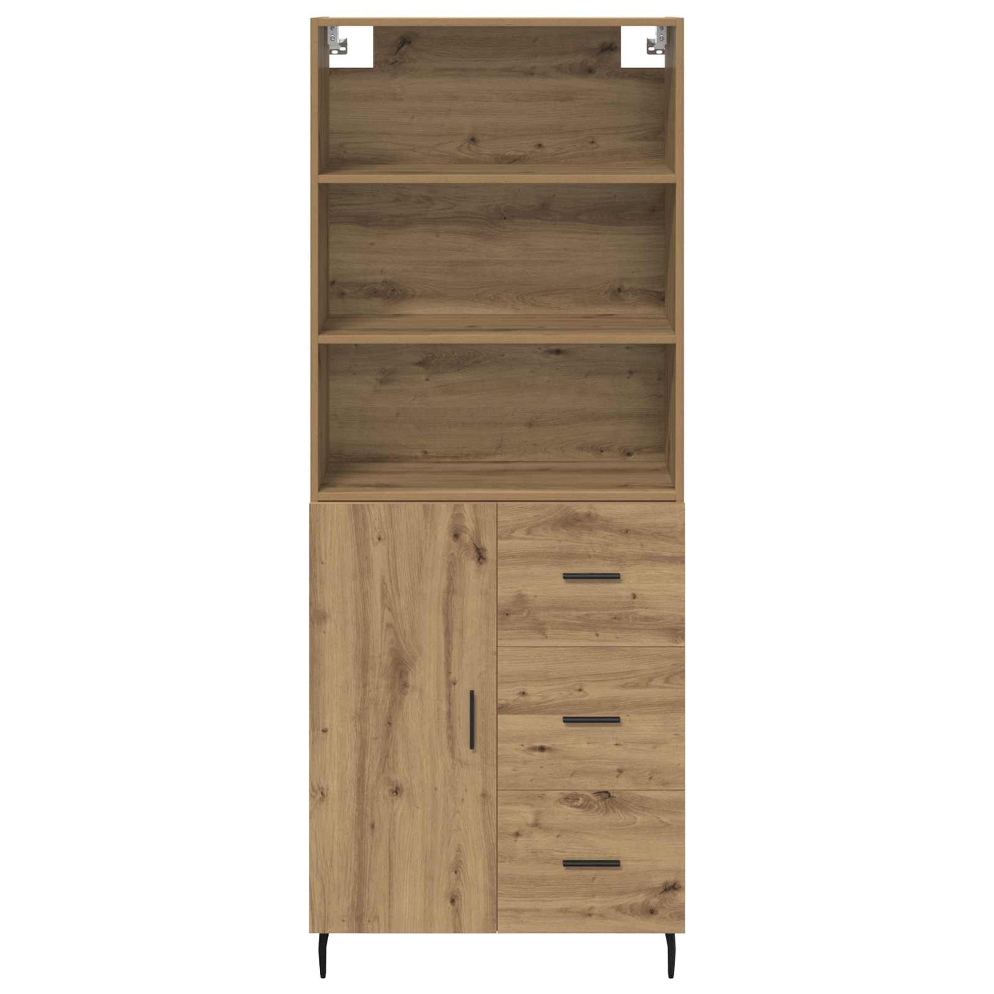 Highboard 2 pcs Artisan Oak 69.5 x 32.5 x 180 cm