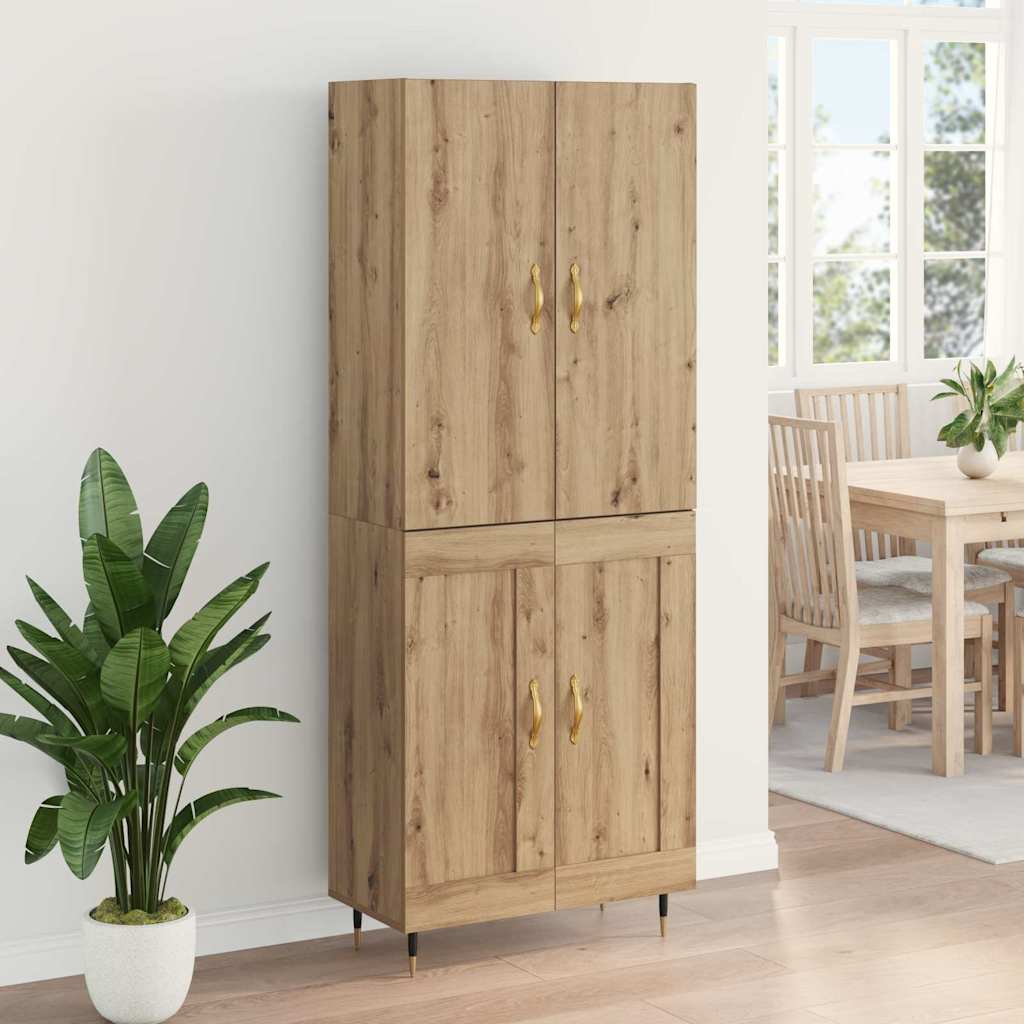 Highboard Artisan Oak 69.5 x 34 x 180 cm Engineered Wood
