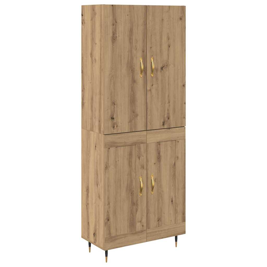 Highboard Artisan Oak 69.5 x 34 x 180 cm Engineered Wood