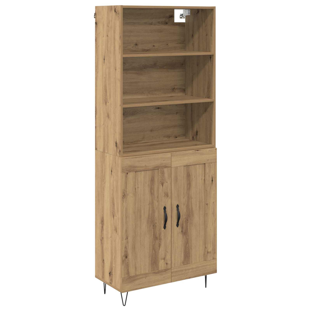Highboard 2 pcs Artisan Oak 69.5 x 34 x 180 cm