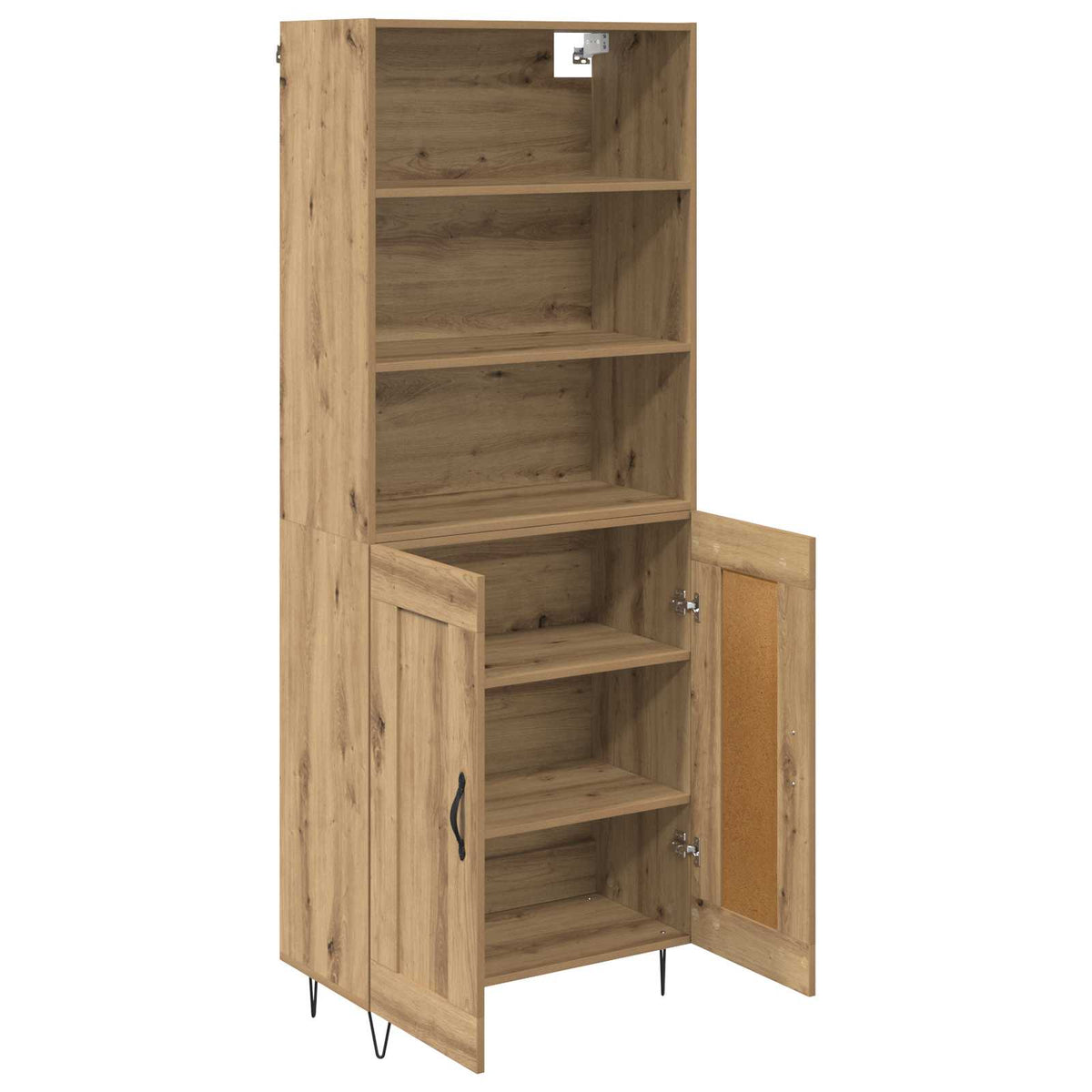 Highboard 2 pcs Artisan Oak 69.5 x 34 x 180 cm