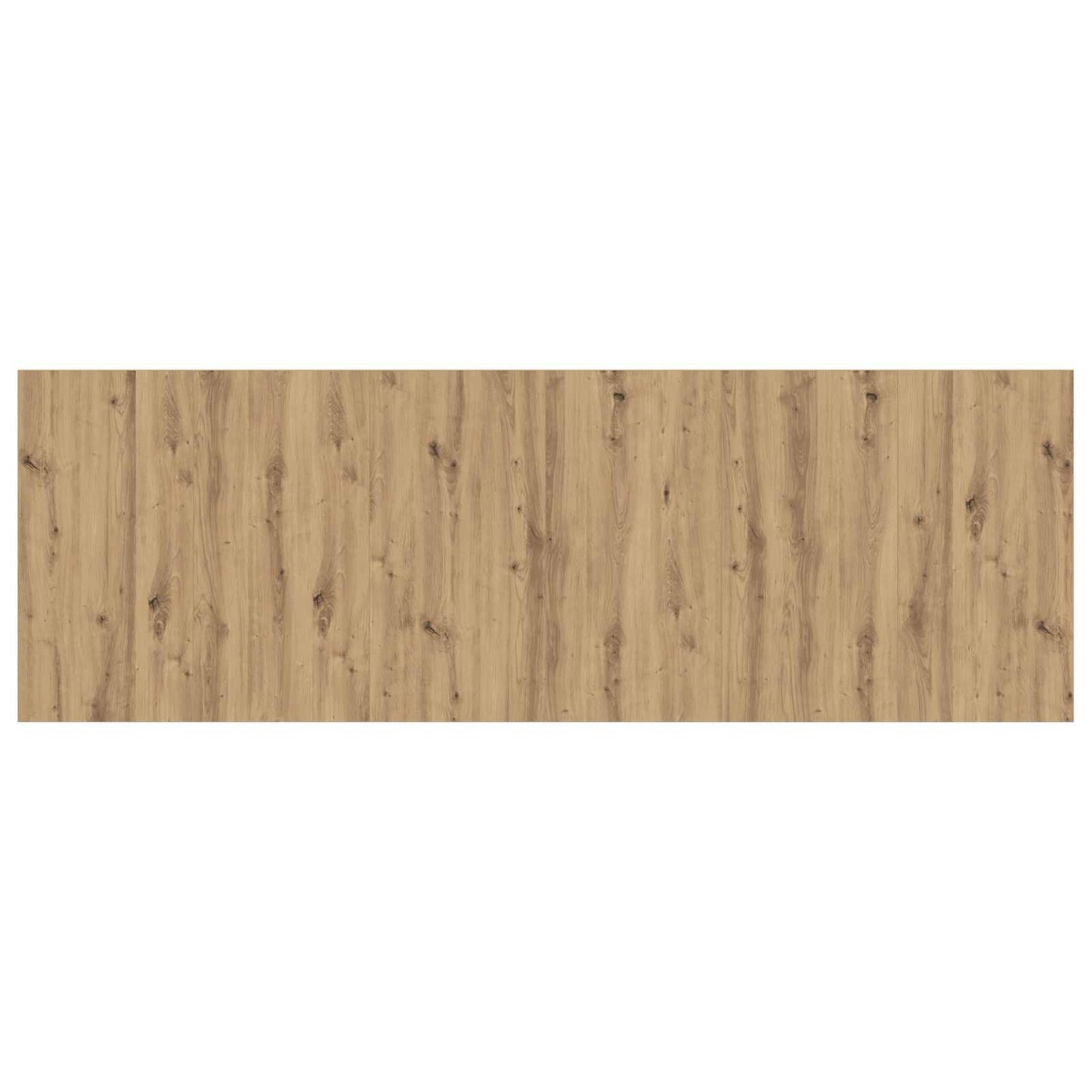 Headboard with Cabinet 3 pcs Artisan Oak Engineered Wood