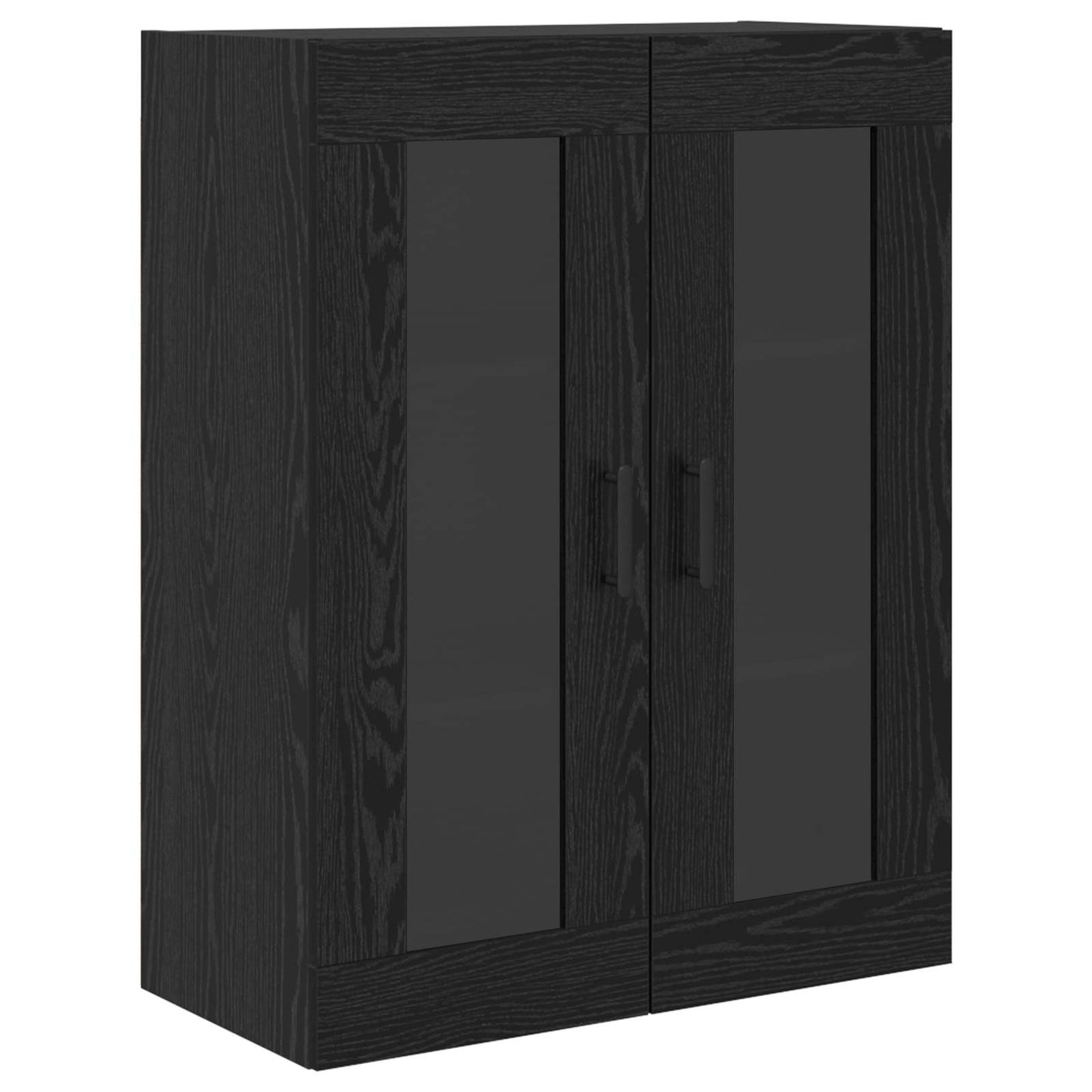 Highboard Black Oak 69.5 x 34 x 180 cm Engineered Wood