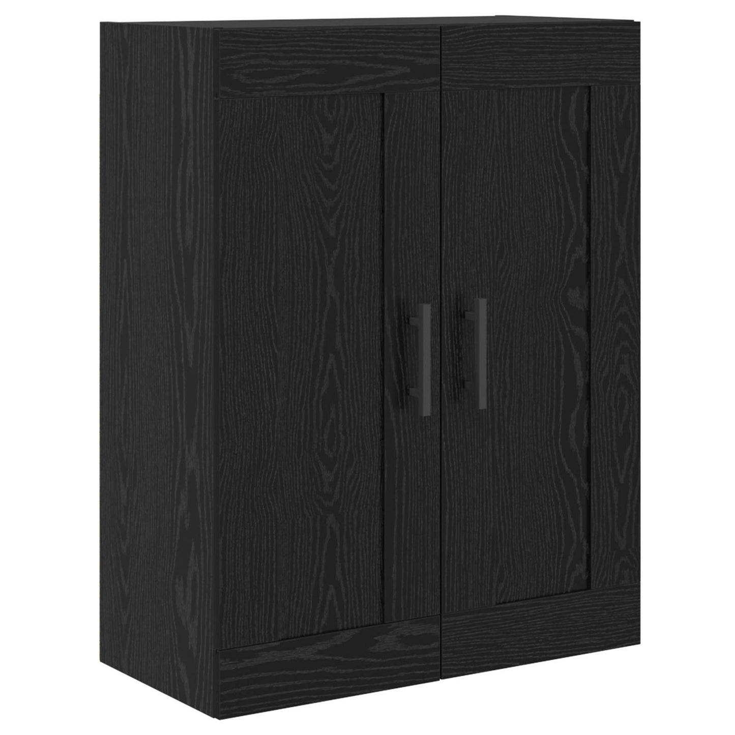 Highboard Black Oak 69.5 x 34 x 180 cm Engineered Wood