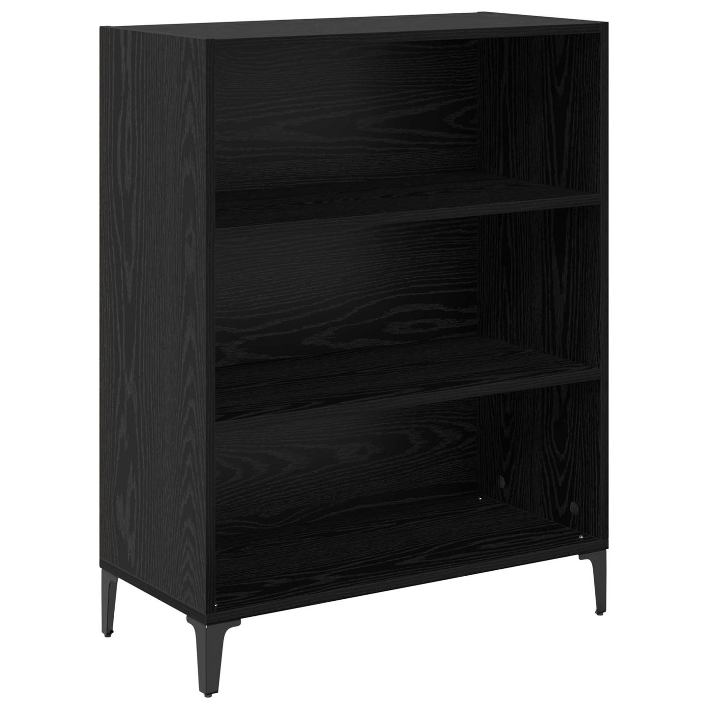 Highboard Black Oak 69.5 x 34 x 180 cm Engineered Wood