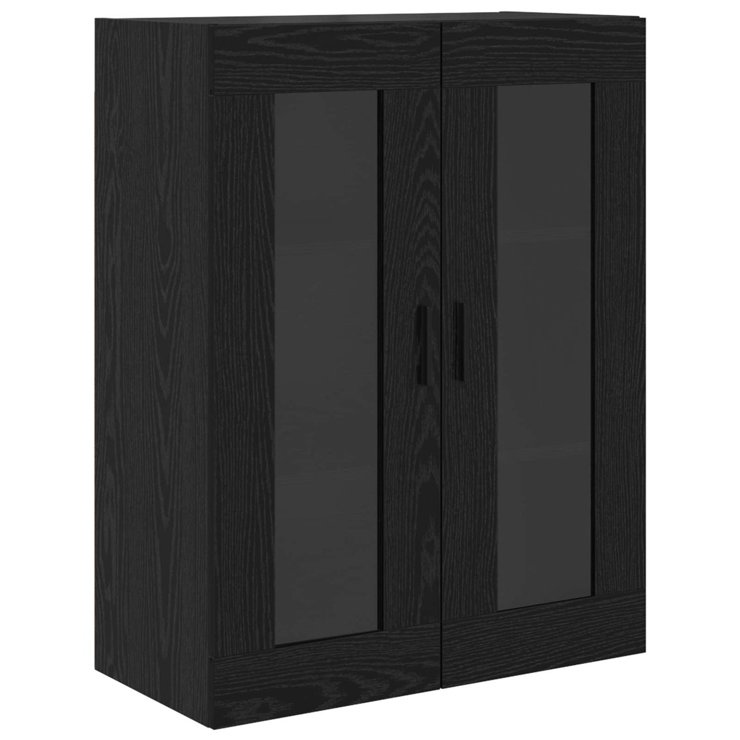 Highboard 2 pcs Black Oak 69.5 x 34 x 180 cm Engineered Wood