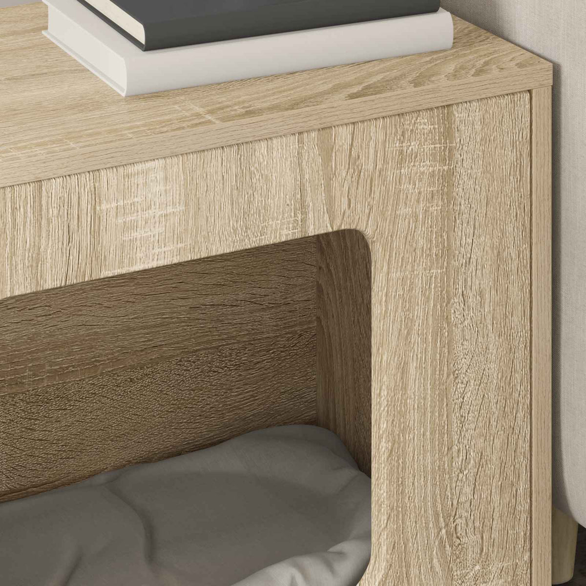 Cat House Sonoma Oak 51 x 30 x 42.5 cm Engineered Wood