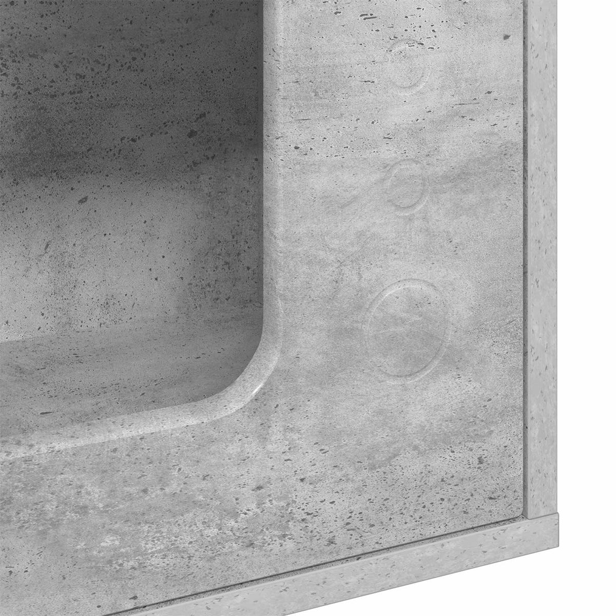 Cat House Concrete Grey 51 x 30 x 42.5 cm Engineered Wood