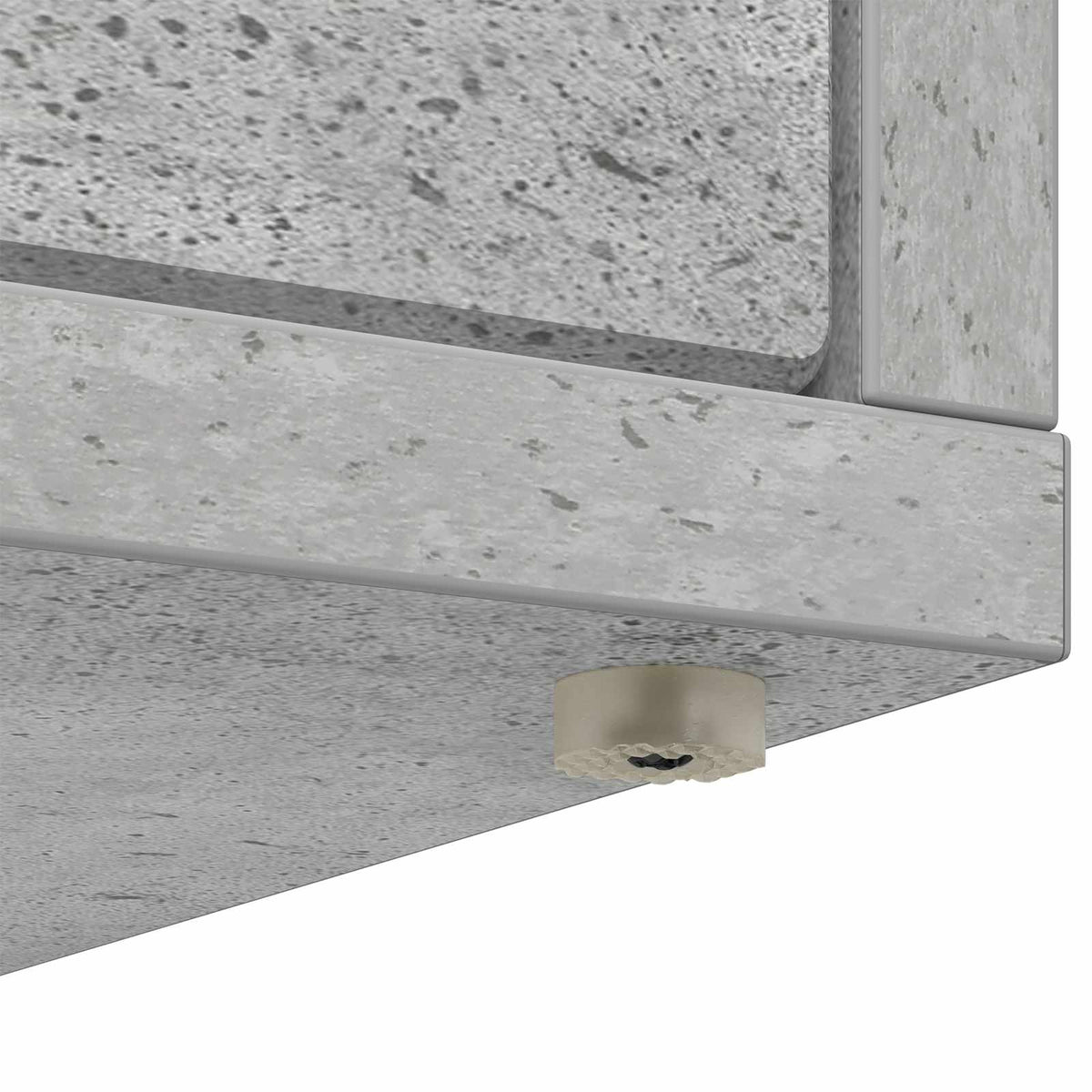 Cat House Concrete Grey 51 x 30 x 42.5 cm Engineered Wood