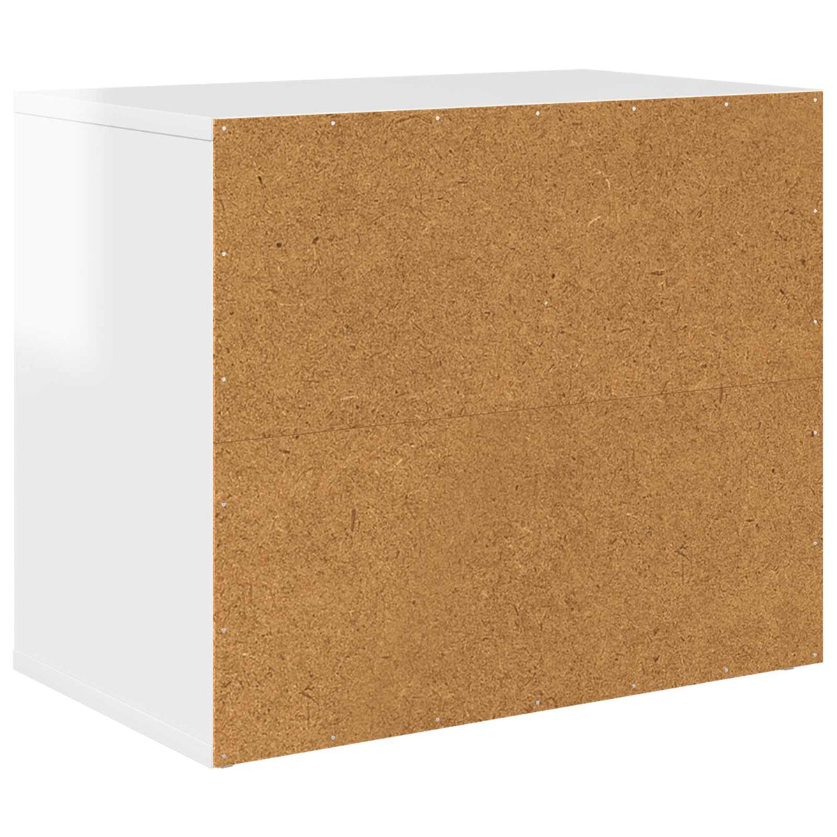 Cat House High Gloss White 51 x 30 x 42.5 cm Engineered Wood