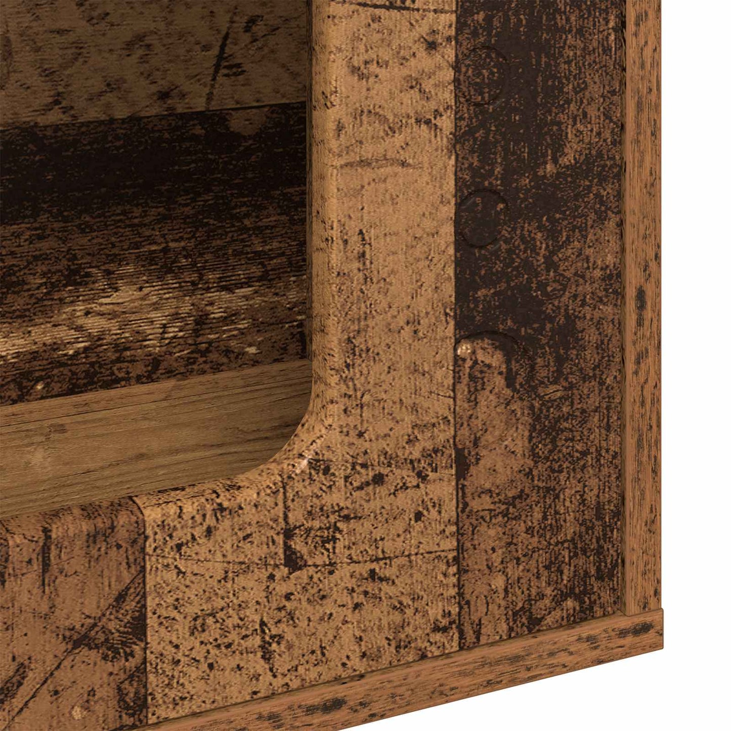 Cat House Old Wood 51 x 30 x 42.5 cm Engineered Wood