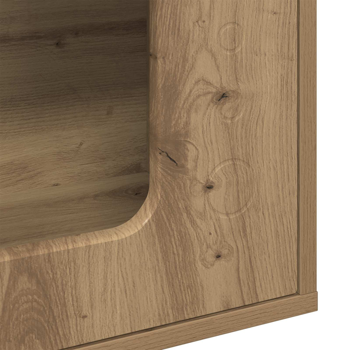 Cat House Artisan Oak 51 x 30 x 42.5 cm Engineered Wood