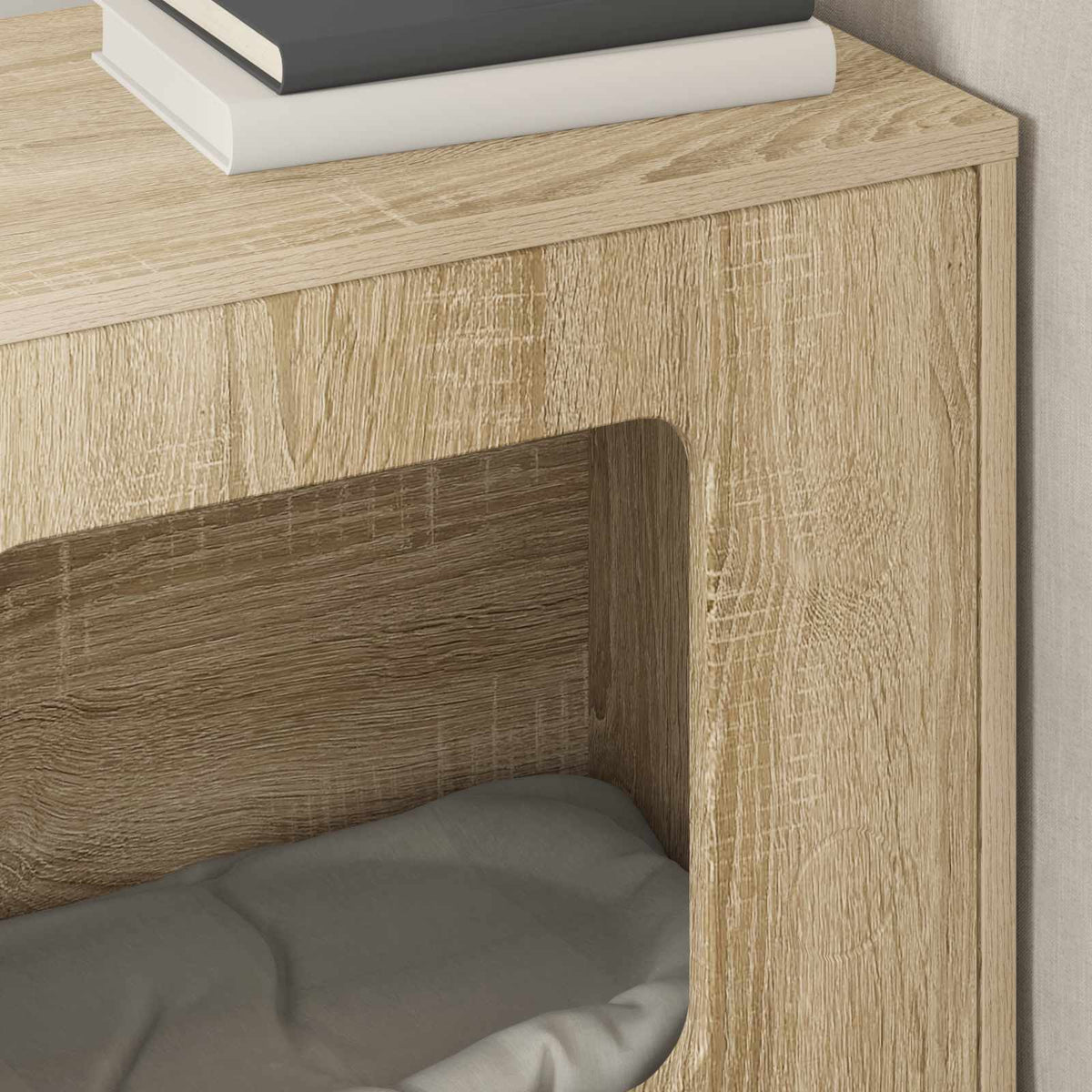 Cat House Sonoma Oak 51 x 30 x 52 cm Engineered Wood