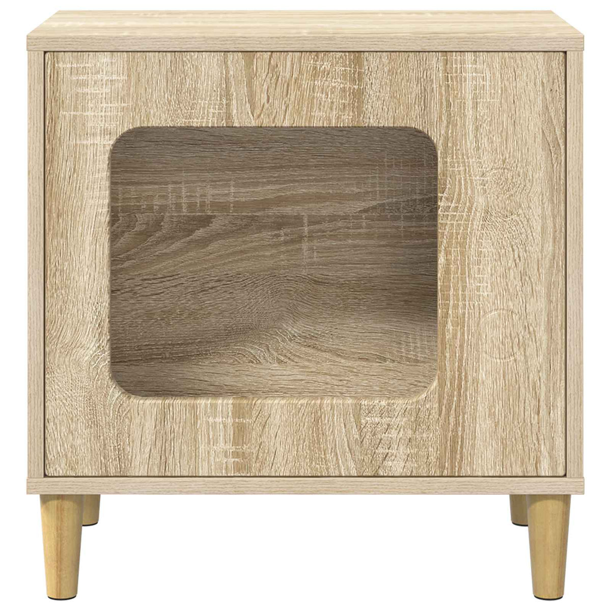 Cat House Sonoma Oak 51 x 30 x 52 cm Engineered Wood