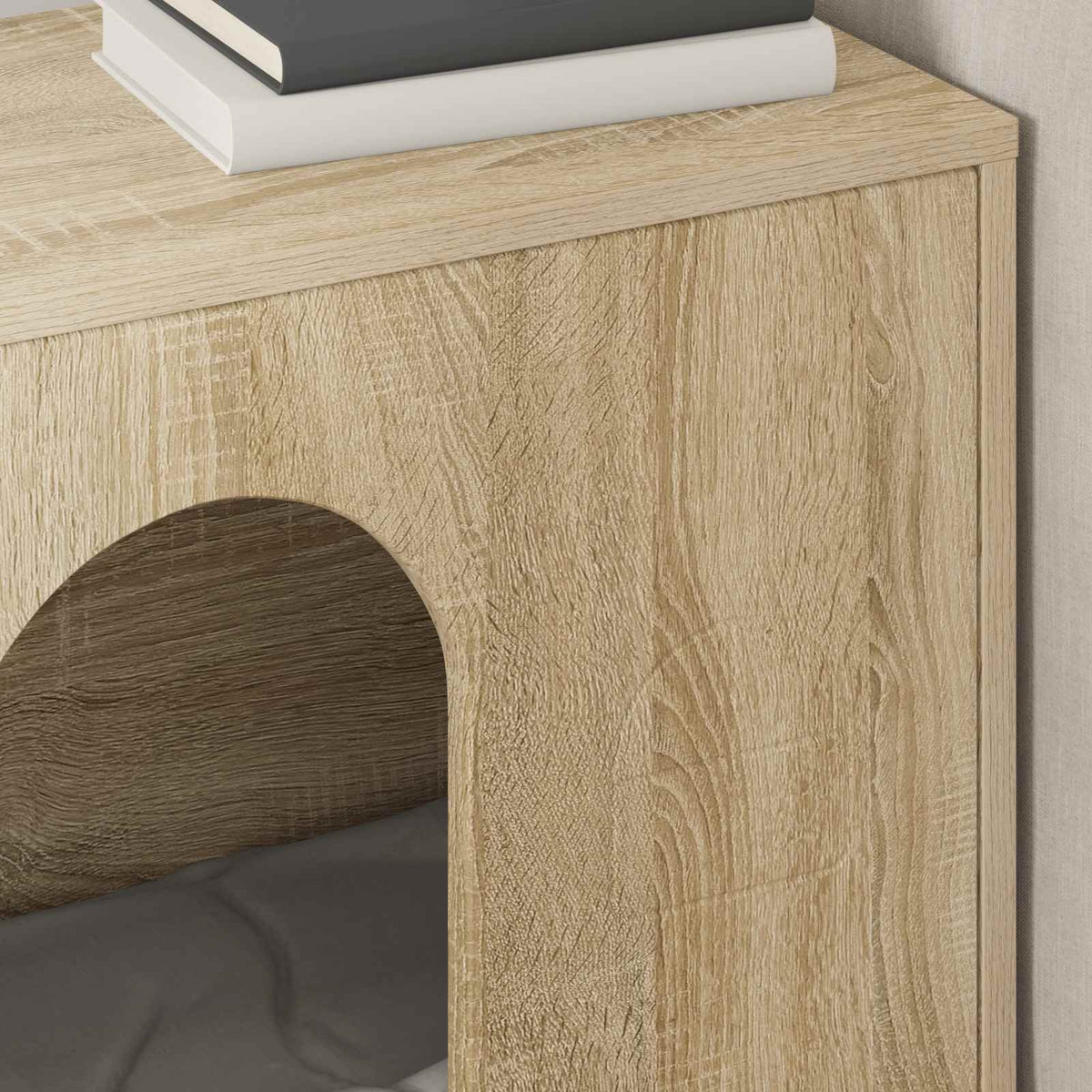 Cat House Sonoma Oak 51 x 30 x 52 cm Engineered Wood