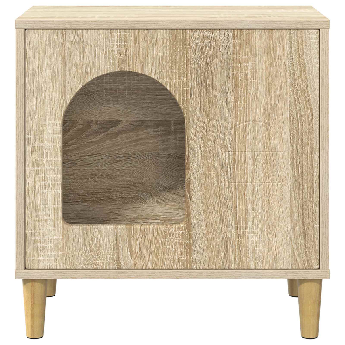 Cat House Sonoma Oak 51 x 30 x 52 cm Engineered Wood