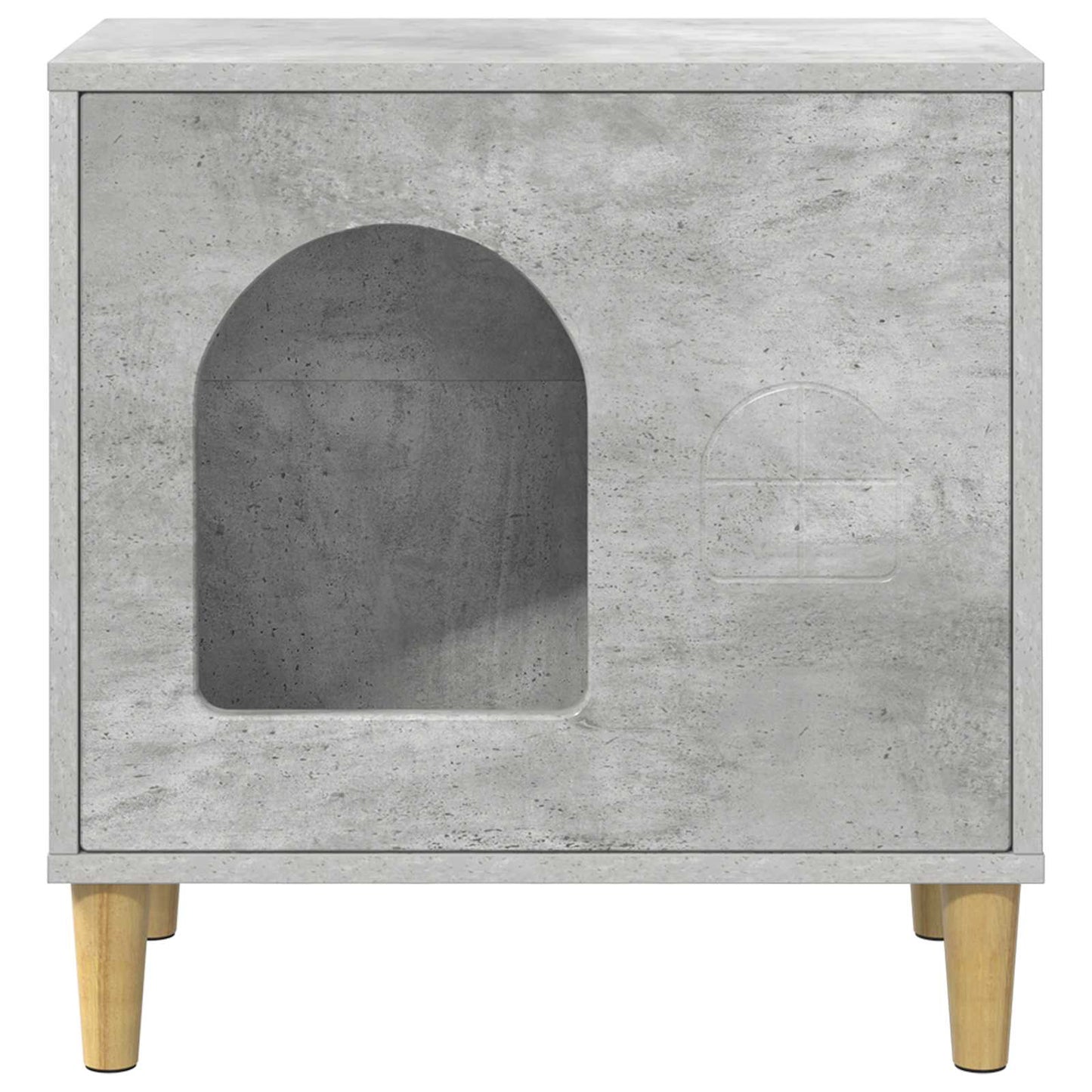 Cat House Concerte 51 x 30 x 52 cm Engineered Wood