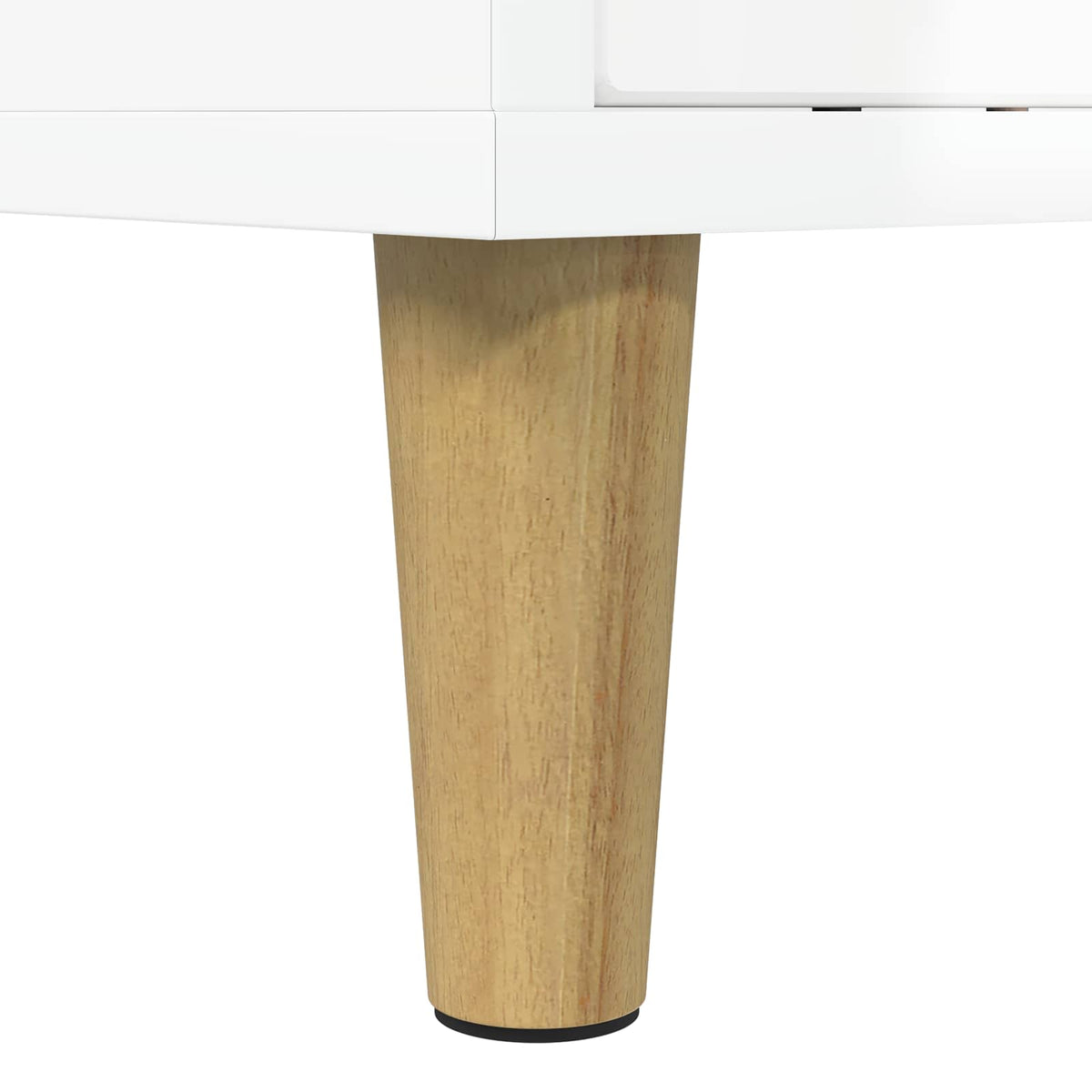 Cat House High Gloss White 51 x 30 x 52 cm Engineered Wood