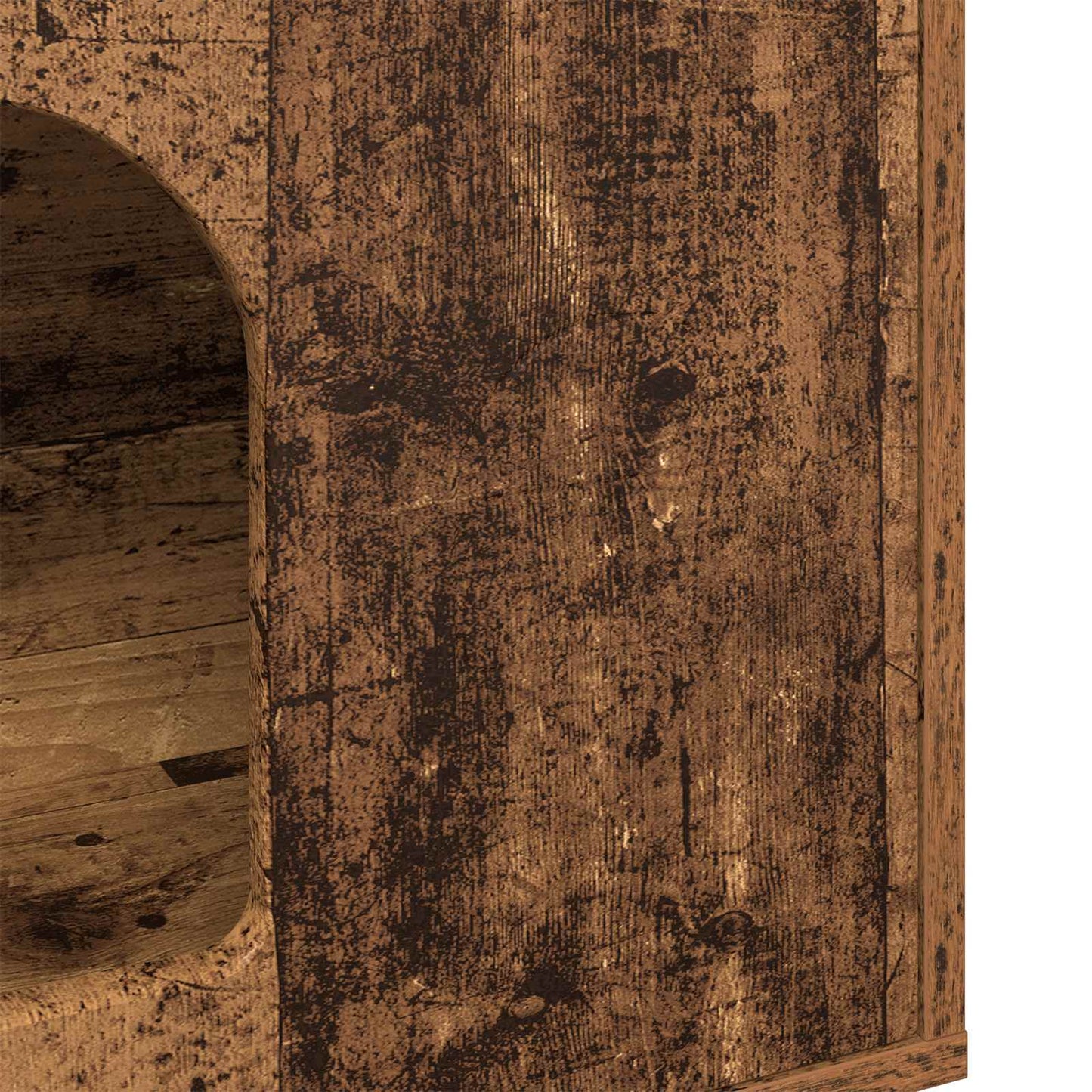 Cat House Old Wood 51 x 30 x 52 cm Engineered Wood