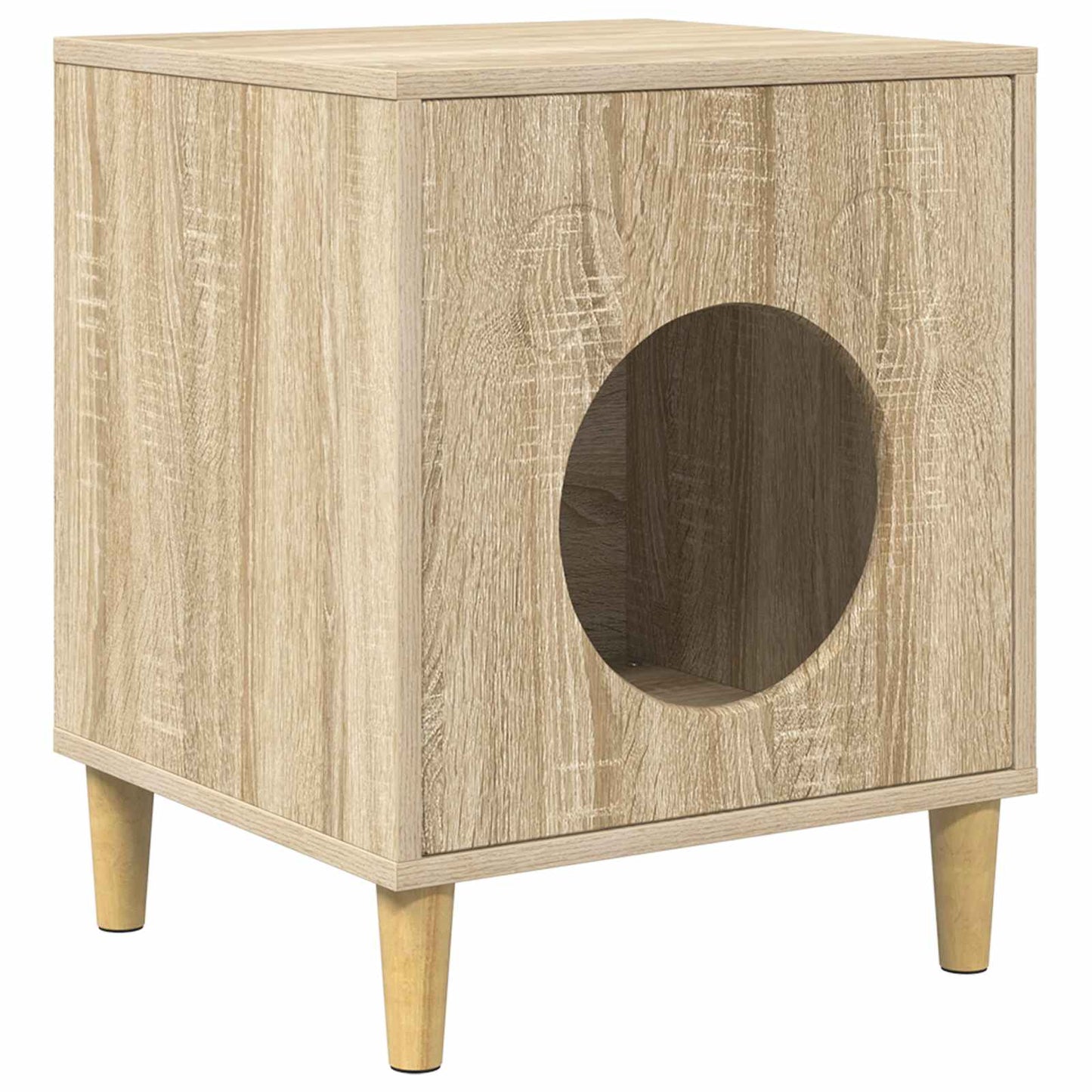 Cat House Sonoma 42.5 x 40 x 53 cm Engineered Wood