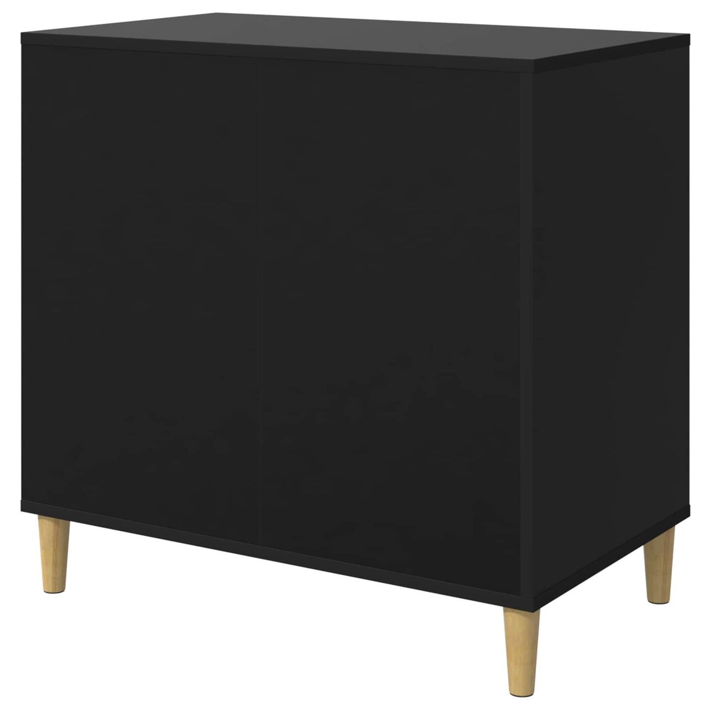 Cat House Black 72 x 42.5 x 70 cm Engineered Wood