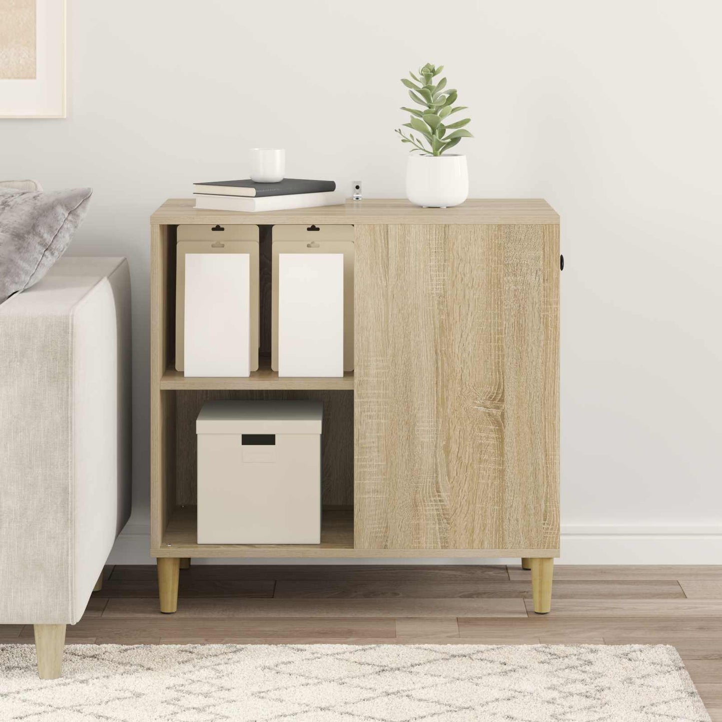 Cat House Sonoma 72 x 42.5 x 70 cm Engineered Wood