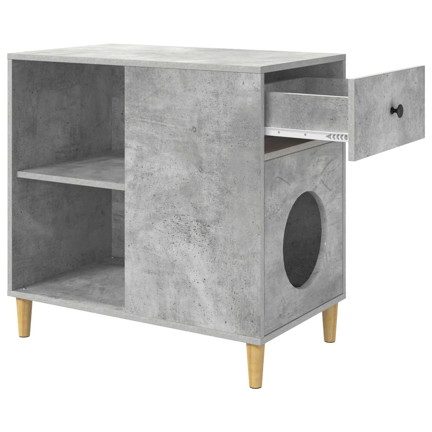 Cat House Concerte 72 x 42.5 x 70 cm Engineered Wood