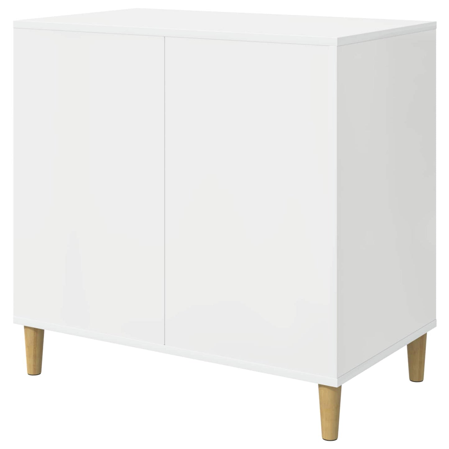 Cat House Gloss White 72 x 42.5 x 70 cm Engineered Wood