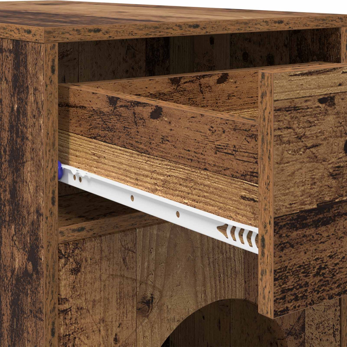 Cat House Old Wood 72 x 42.5 x 70 cm Engineered Wood