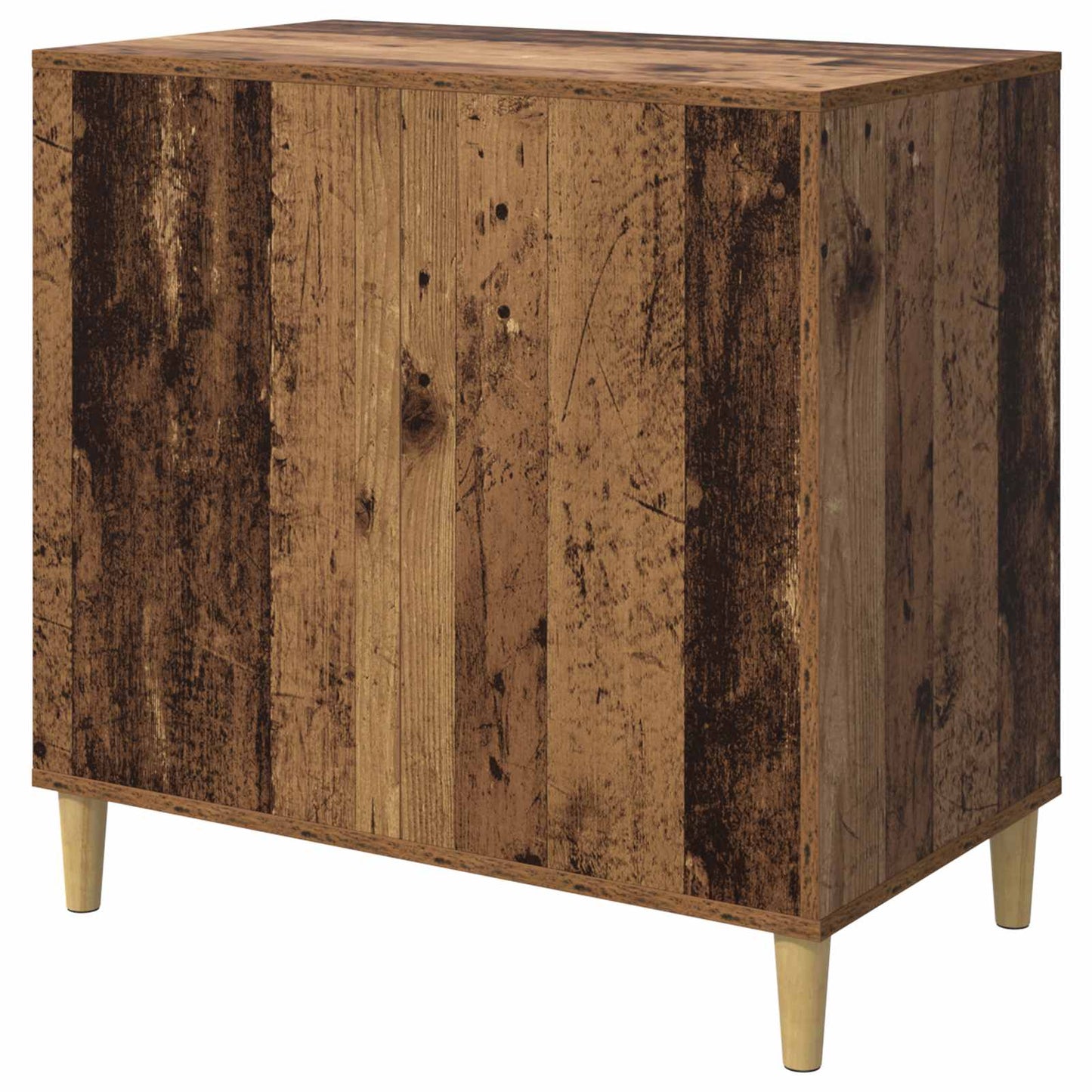 Cat House Old Wood 72 x 42.5 x 70 cm Engineered Wood