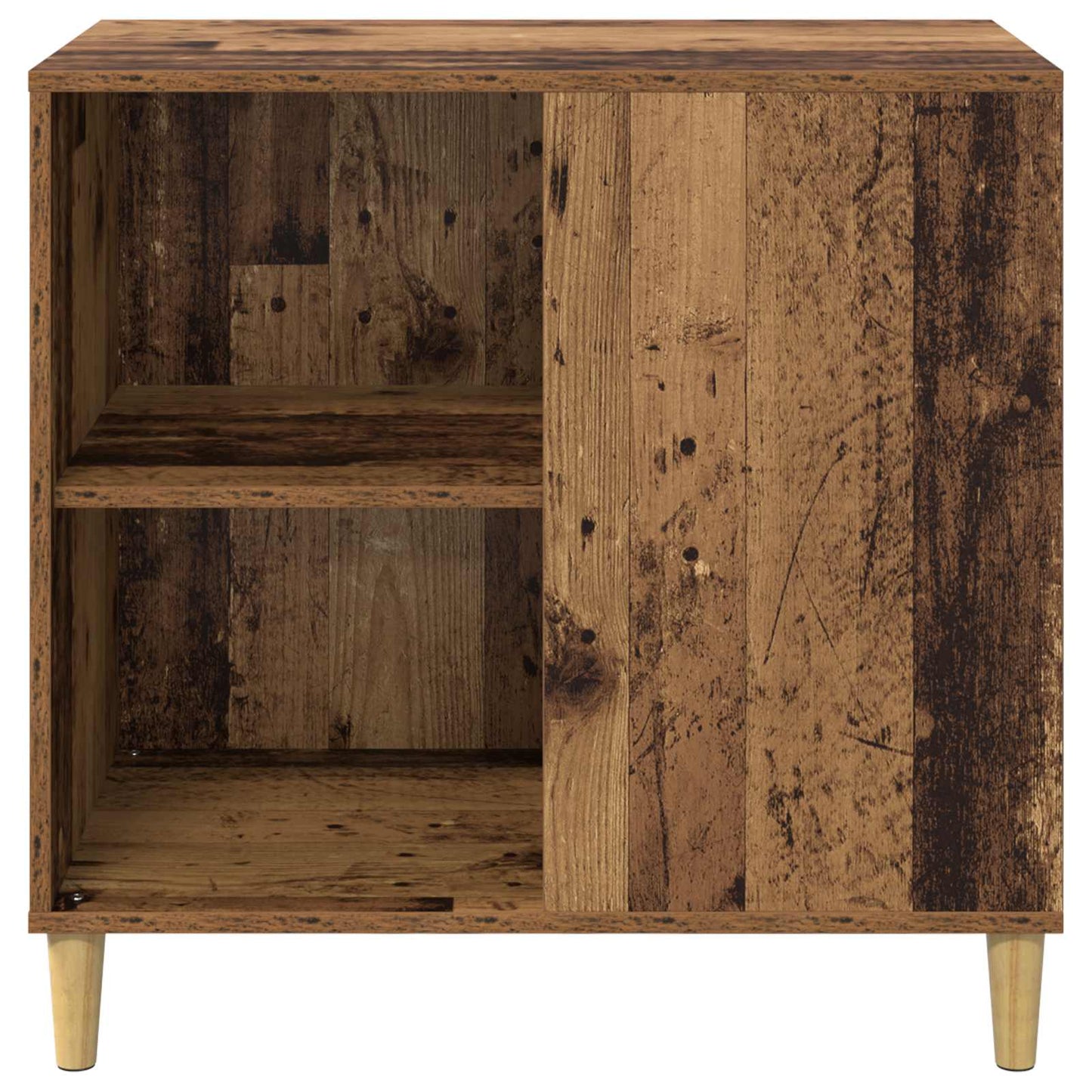 Cat House Old Wood 72 x 42.5 x 70 cm Engineered Wood