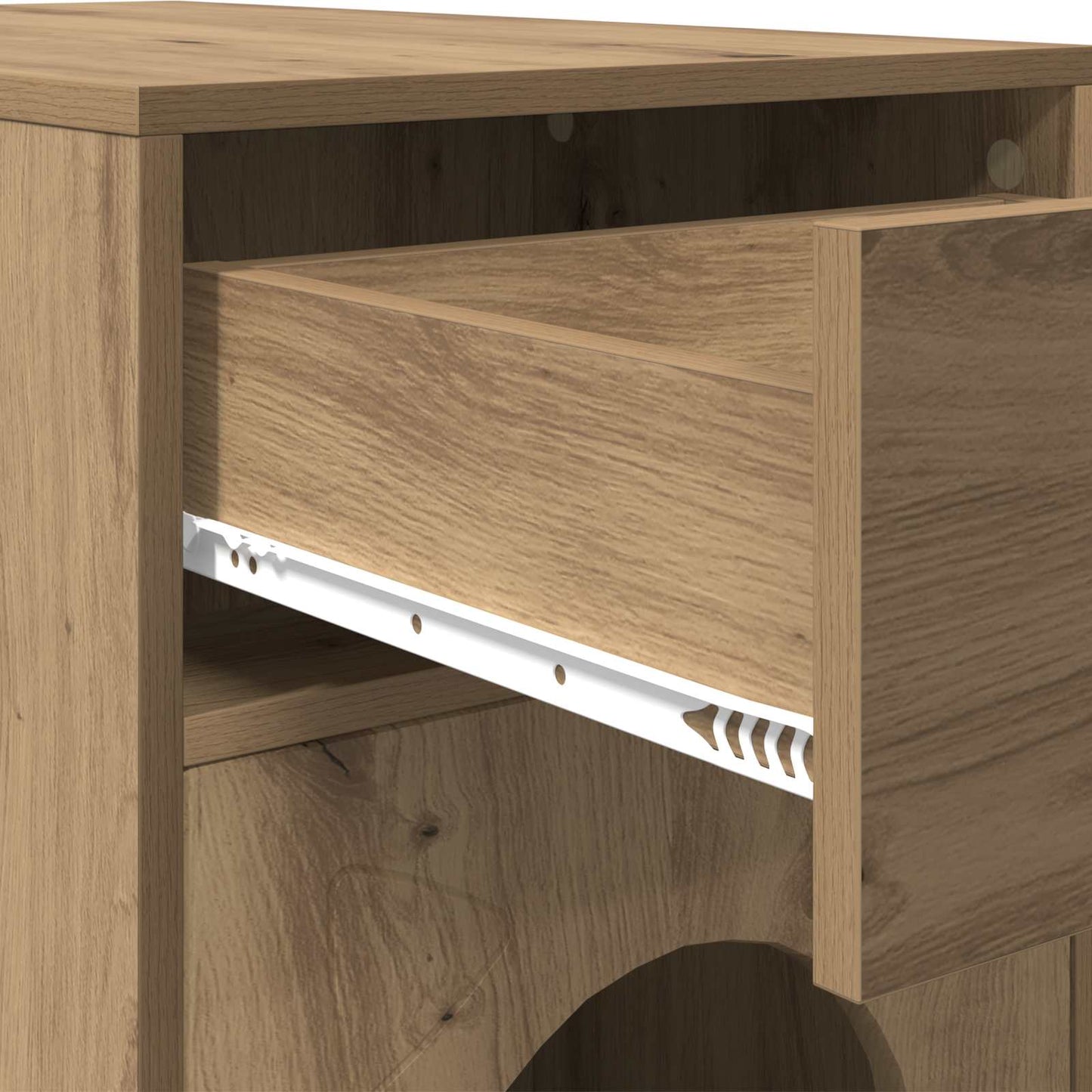 Cat House Artisian Oak 72 x 42.5 x 70 cm Engineered Wood