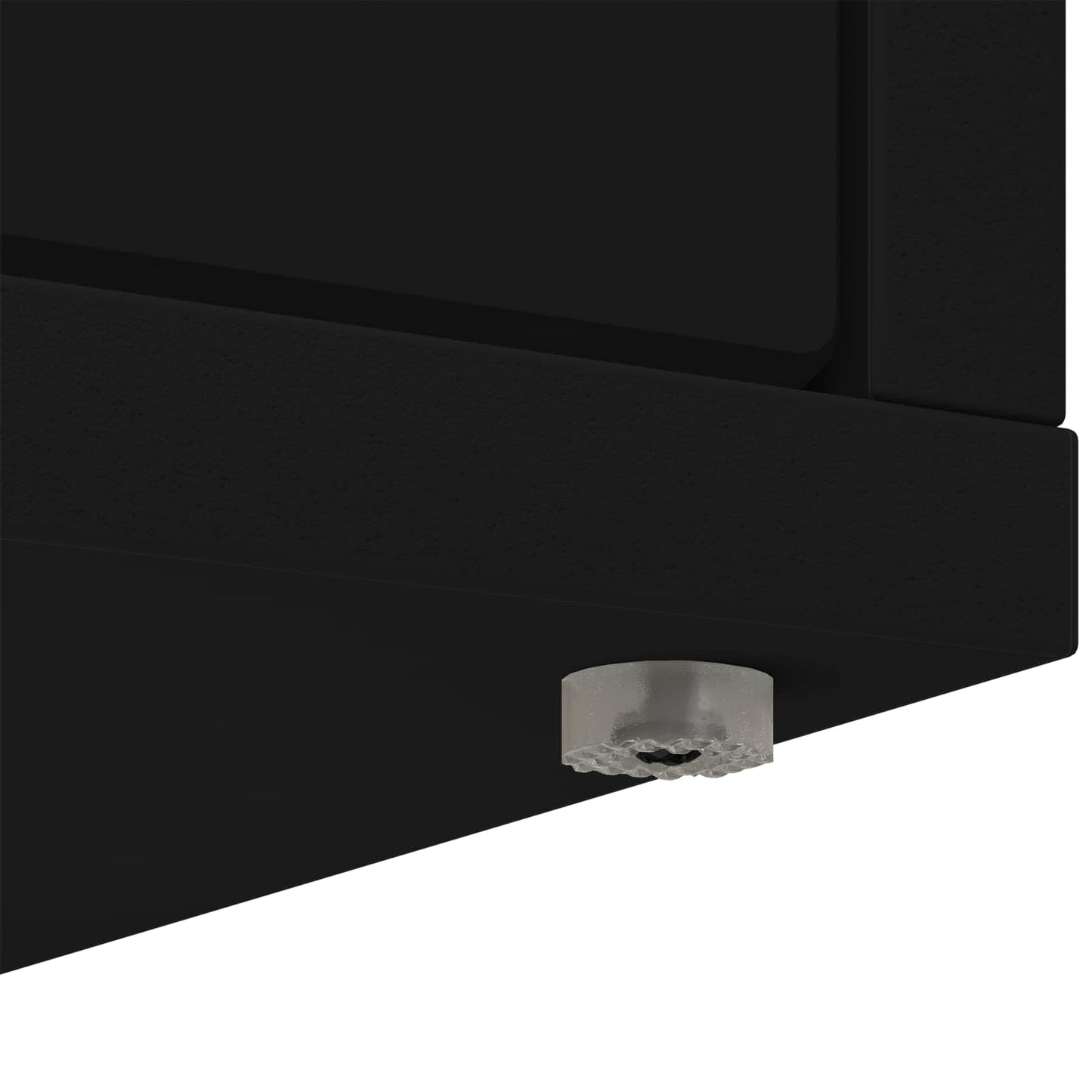 Cat House Black 42.5 x 40 x 53.5 cm Engineered Wood