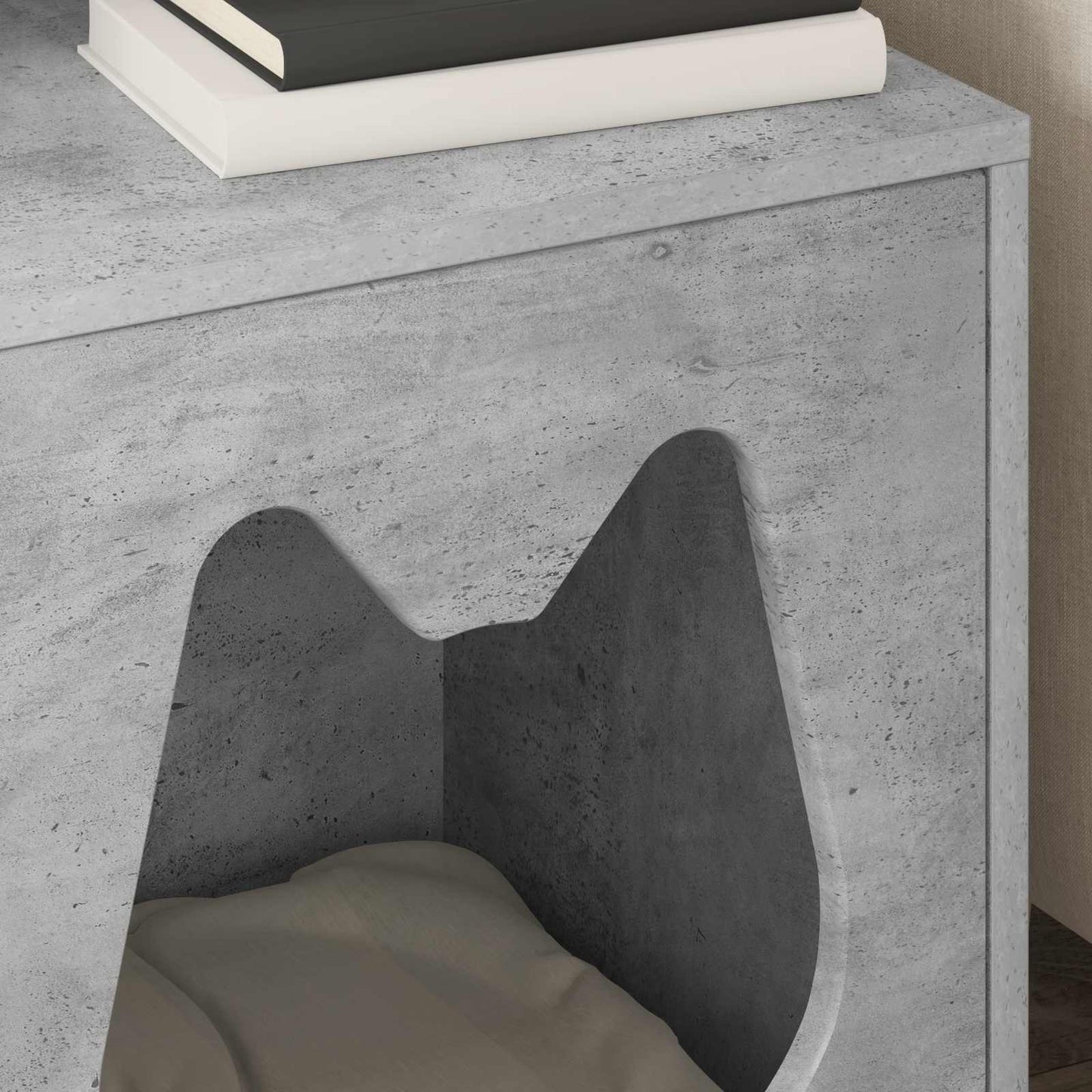 Cat House Concerte 42.5 x 40 x 53.5 cm Engineered Wood