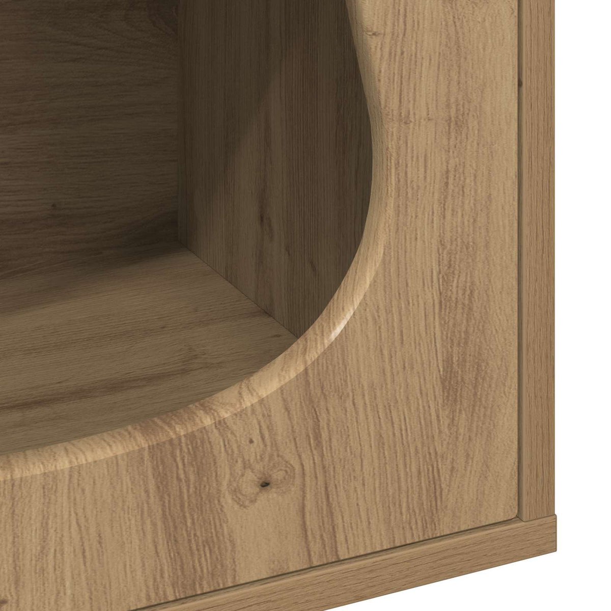 Cat House Artisan Oak 42.5 x 40 x 53.5 cm Engineered Wood