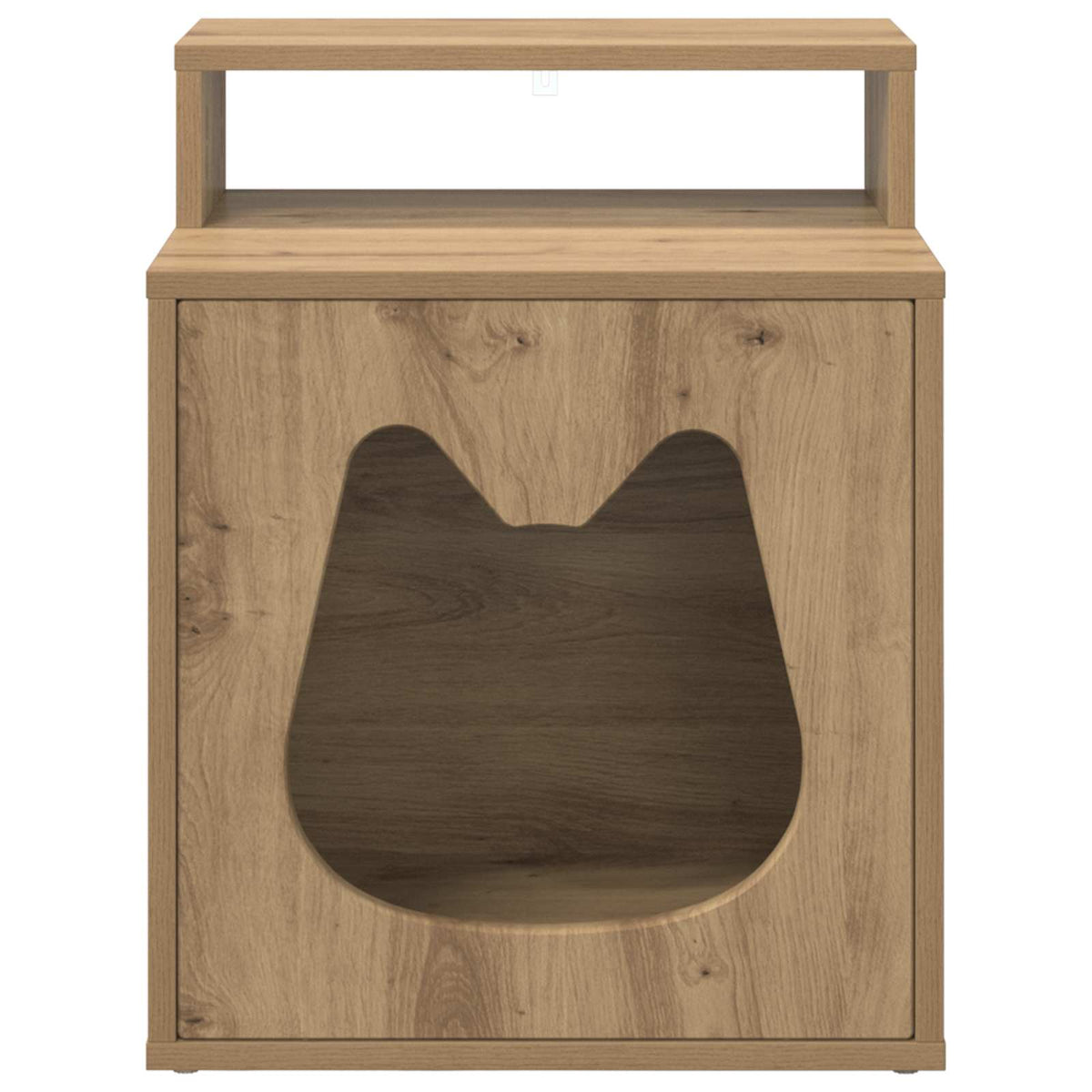 Cat House Artisan Oak 42.5 x 40 x 53.5 cm Engineered Wood
