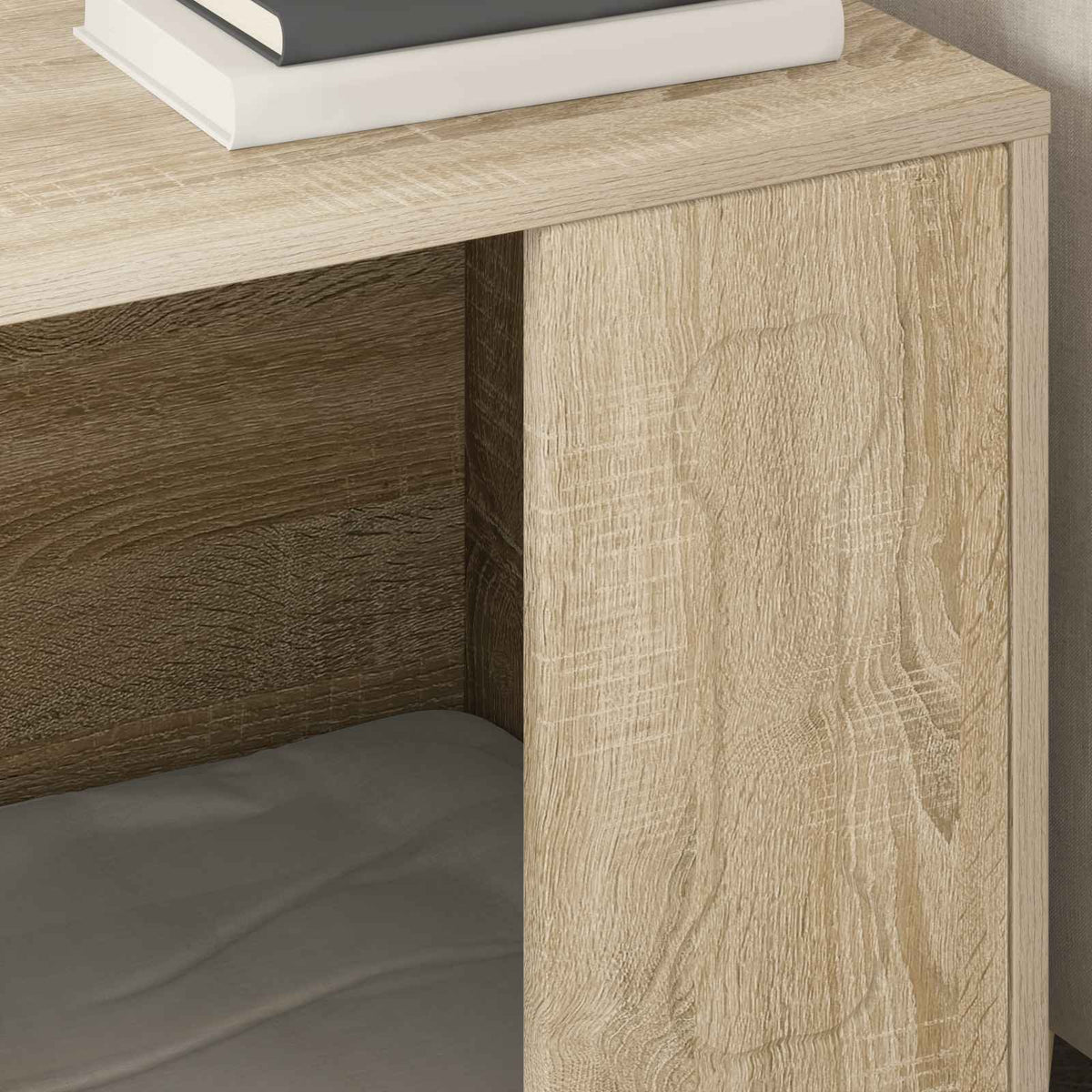 Dog House Sonoma Oak 44 x 42 x 49 cm Engineered Wood