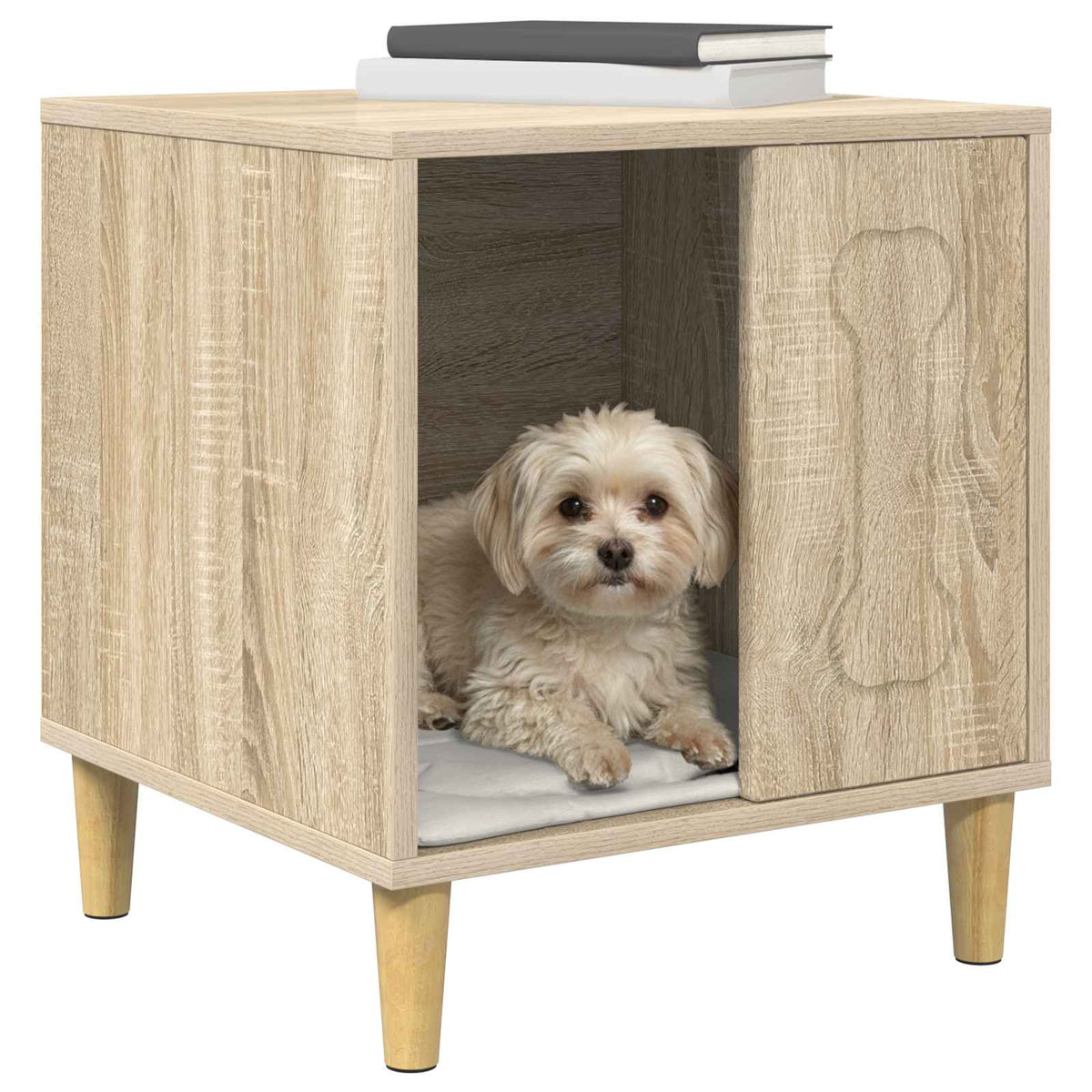 Dog House Sonoma Oak 44 x 42 x 49 cm Engineered Wood