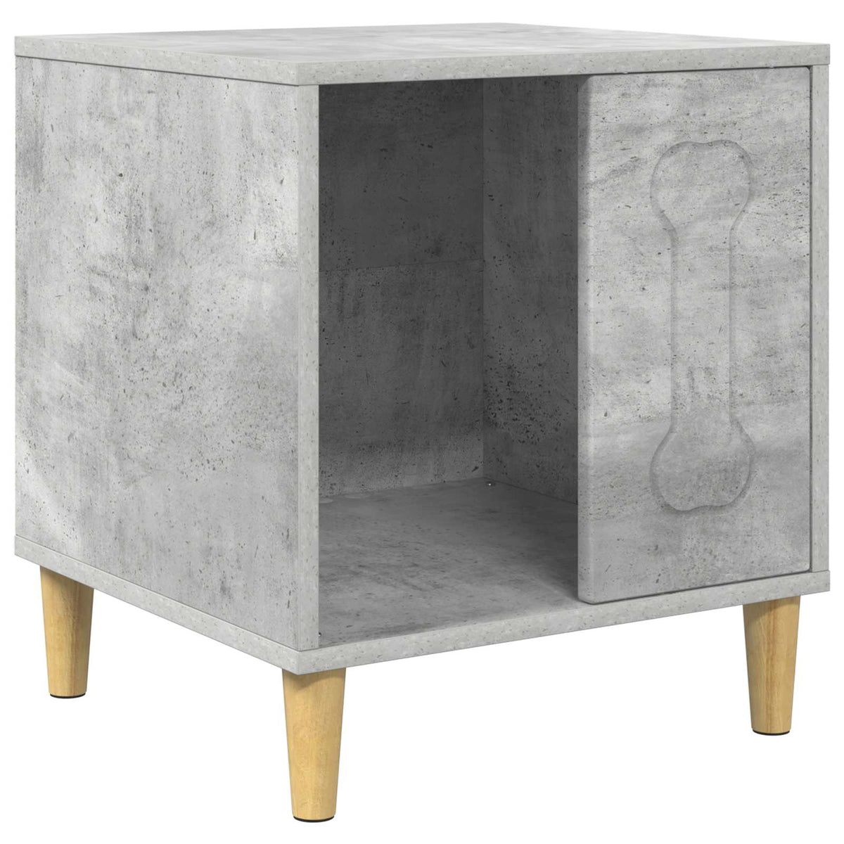 Dog House Concrete Grey 44 x 42 x 49 cm Engineered Wood